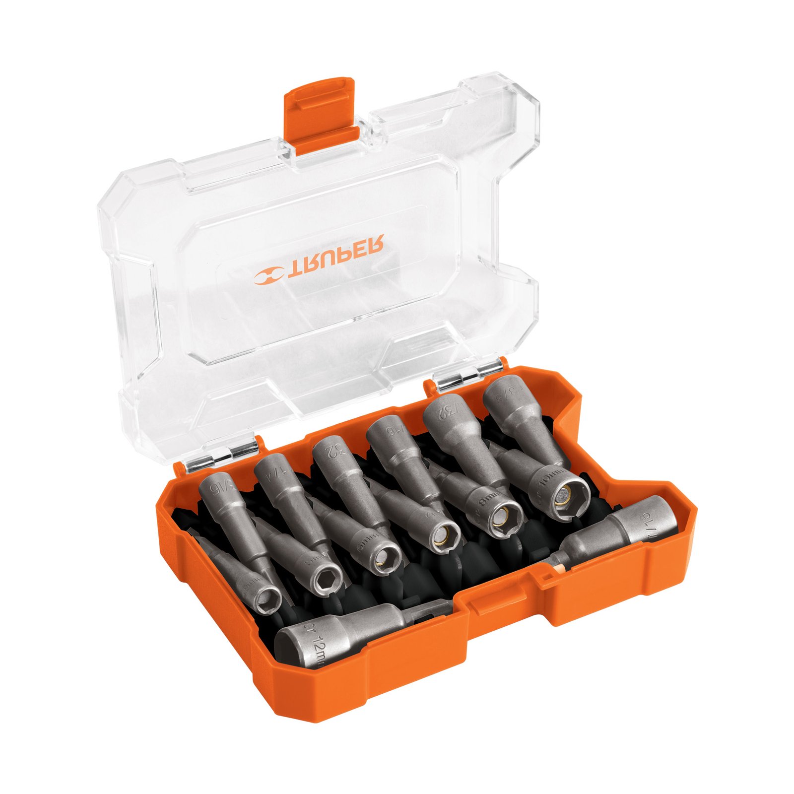 JGO.CUBOS P/TALADRO MAGN 14pzs PUNCA-14X TRUPER