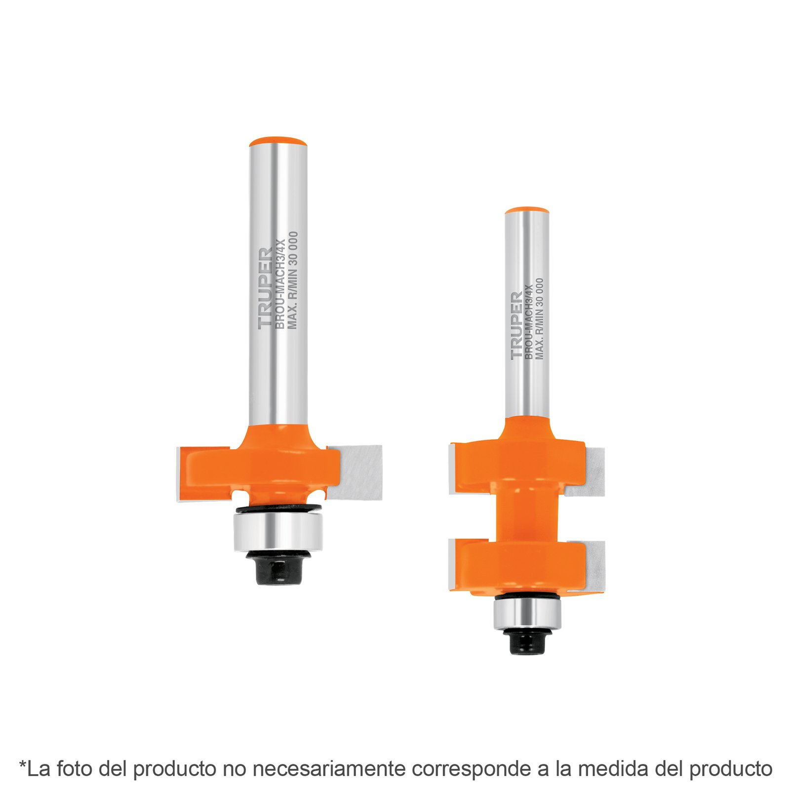 JGO.CUCHILL P/ROU 5/8" C/ROLL BROU-MACH5/8X TRUPER