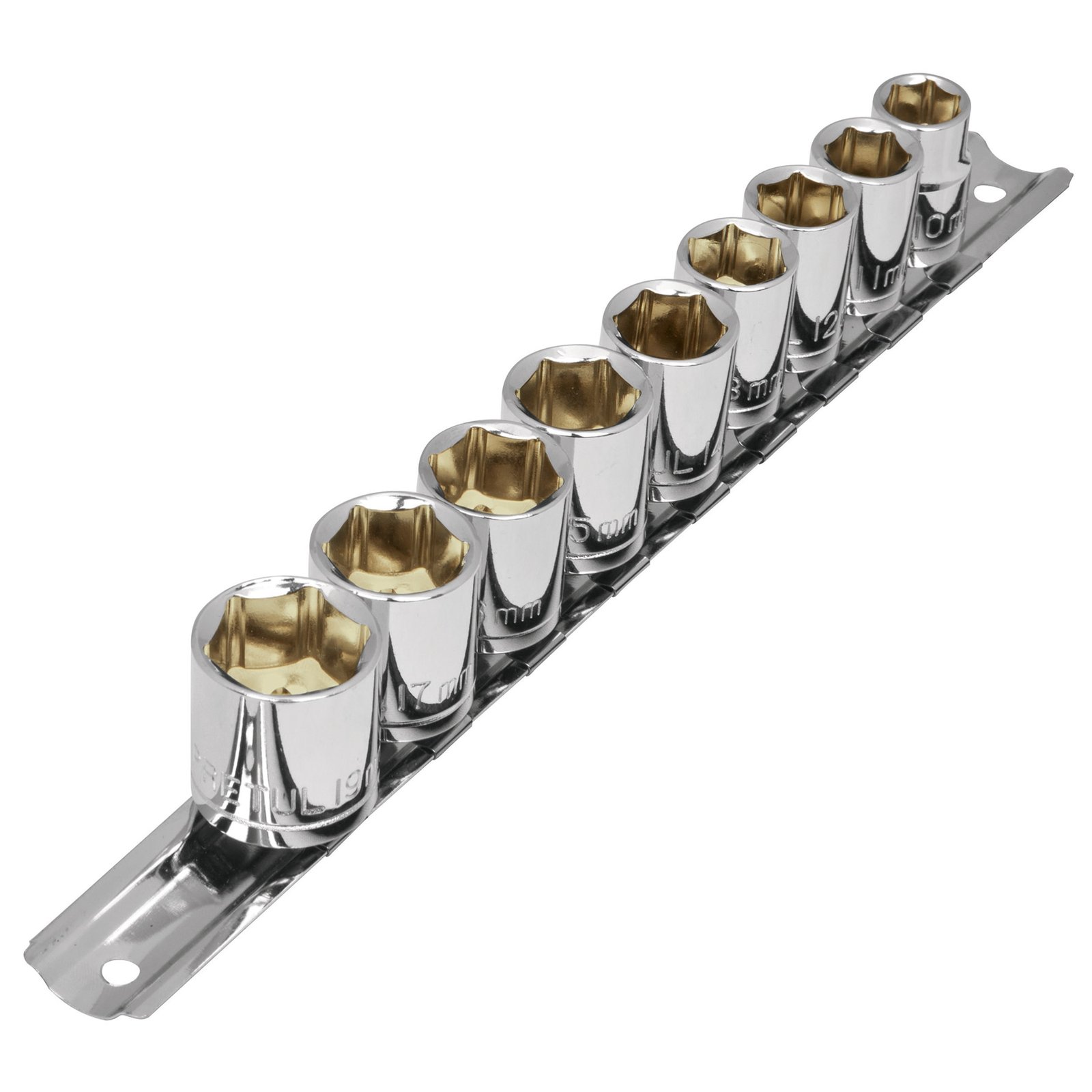 JGO.DADOS CUAD3/8" 10 PZ MM JD-3/8X10MM-P PRETUL