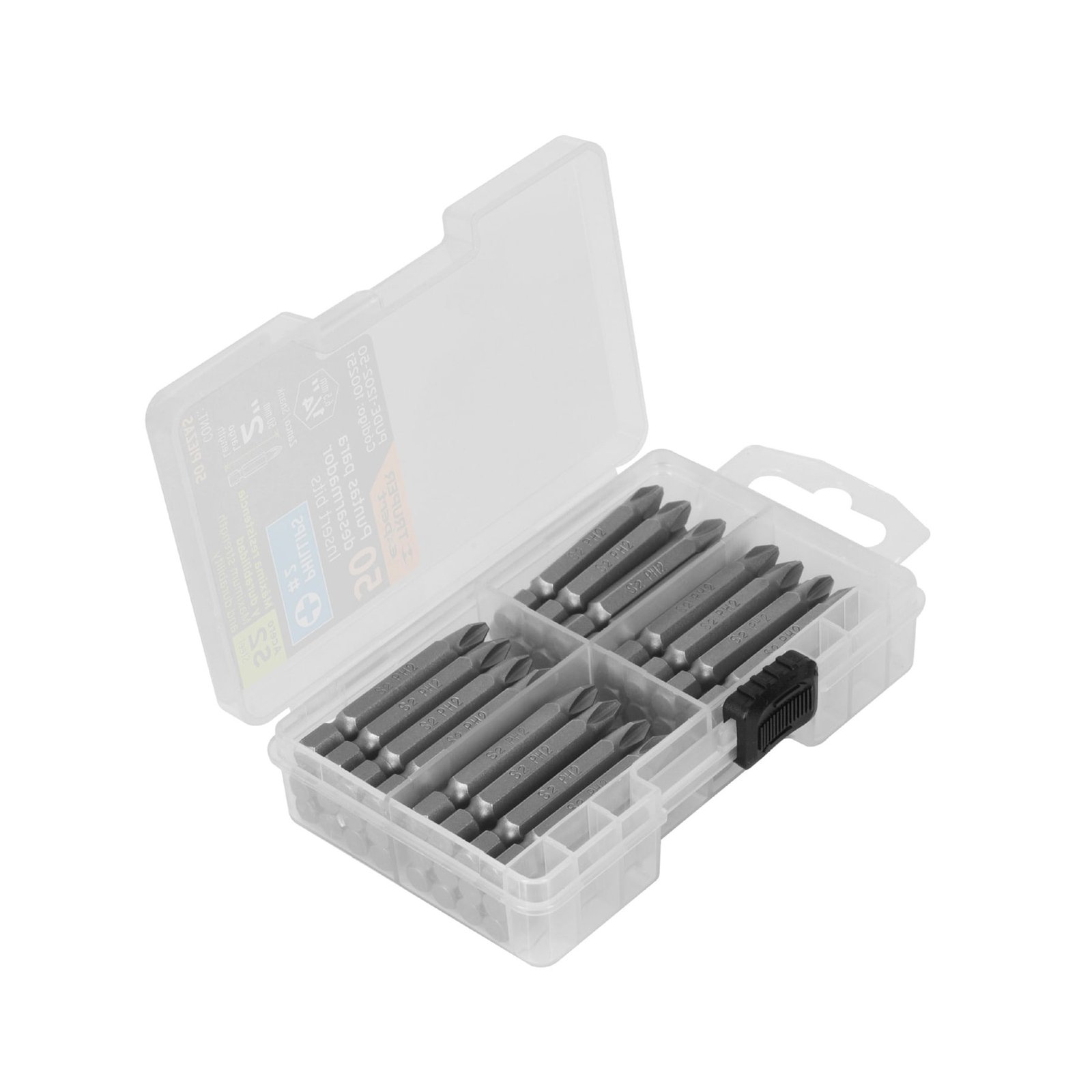 JGO 50 PUNTAS PHILL NO.2 DE 2" PUDE-1202-50 TRUPER