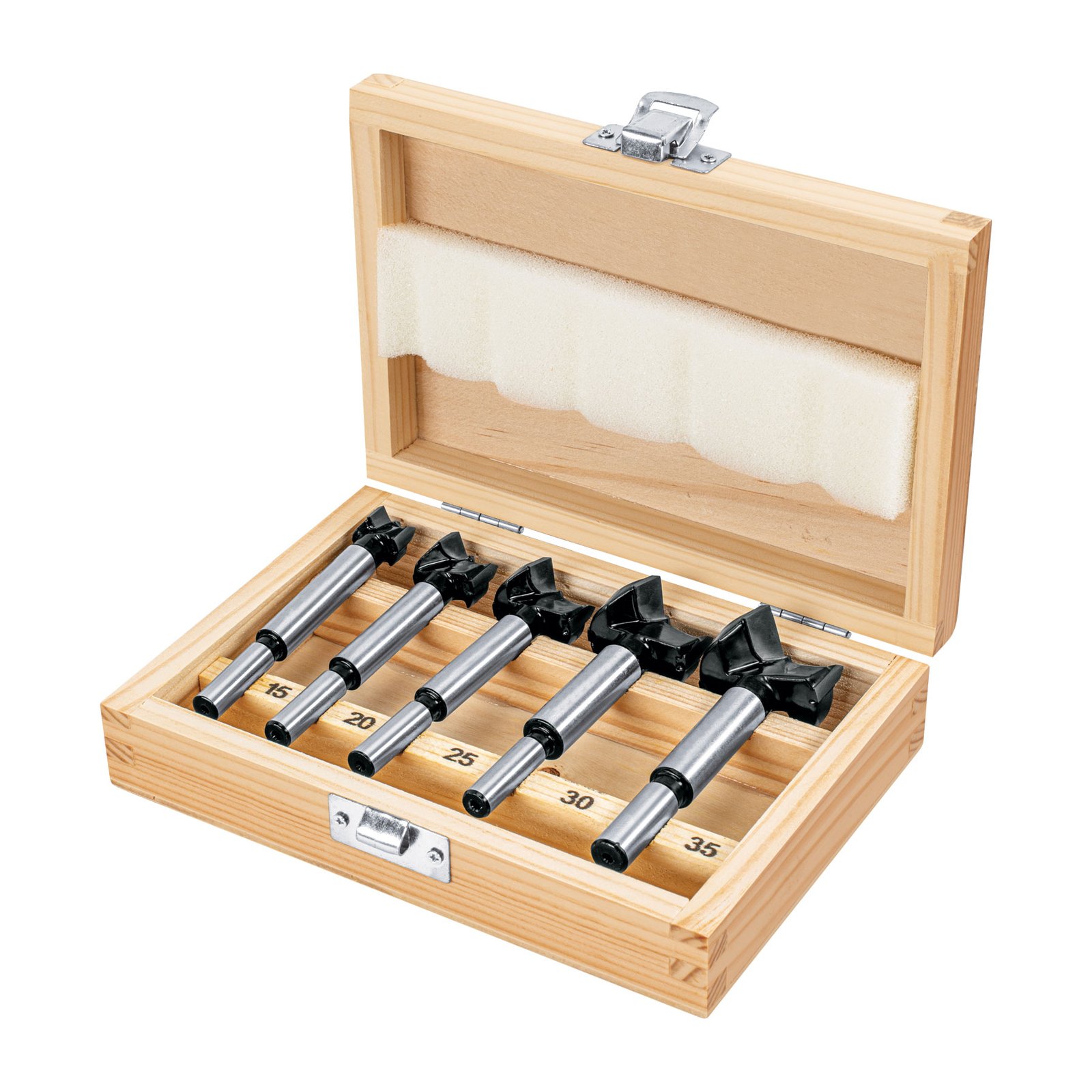JGO. 5 BROCAS FORSTNER P/MADERA JBFM-5 TRUPER