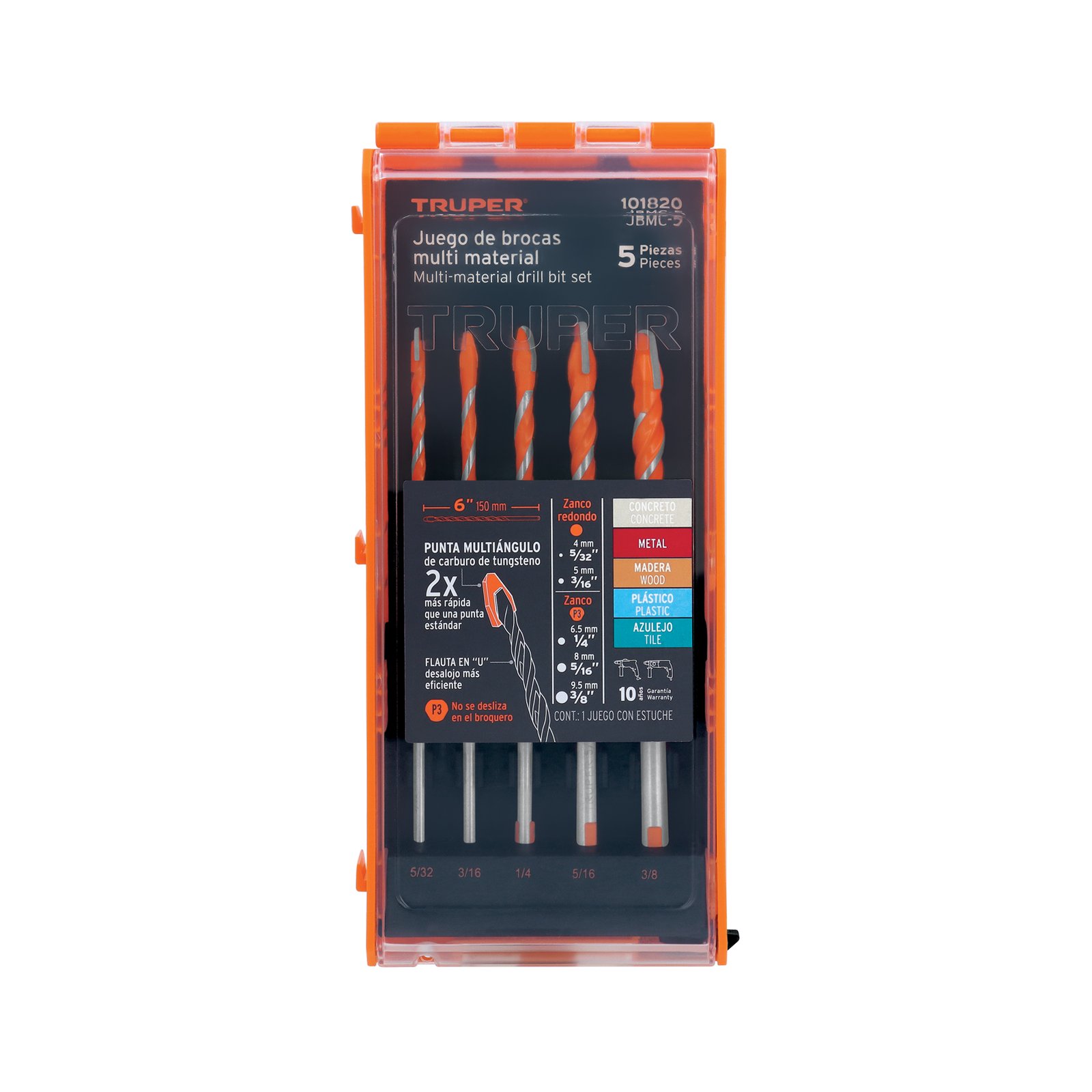 JGO. 5 BROCAS MULTIMATERIAL JBMC-5 TRUPER