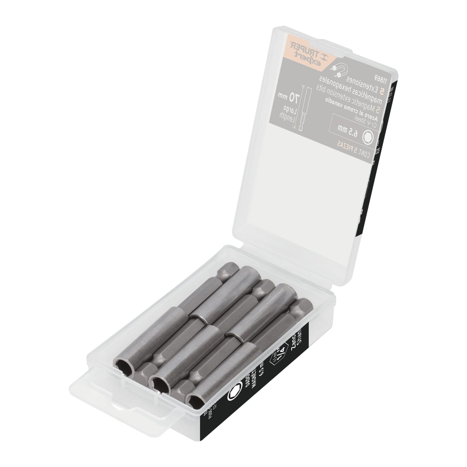 JGO 5 EXT MAGNET DE 70 MM P/TALAD PUDE-9070 TRUPER