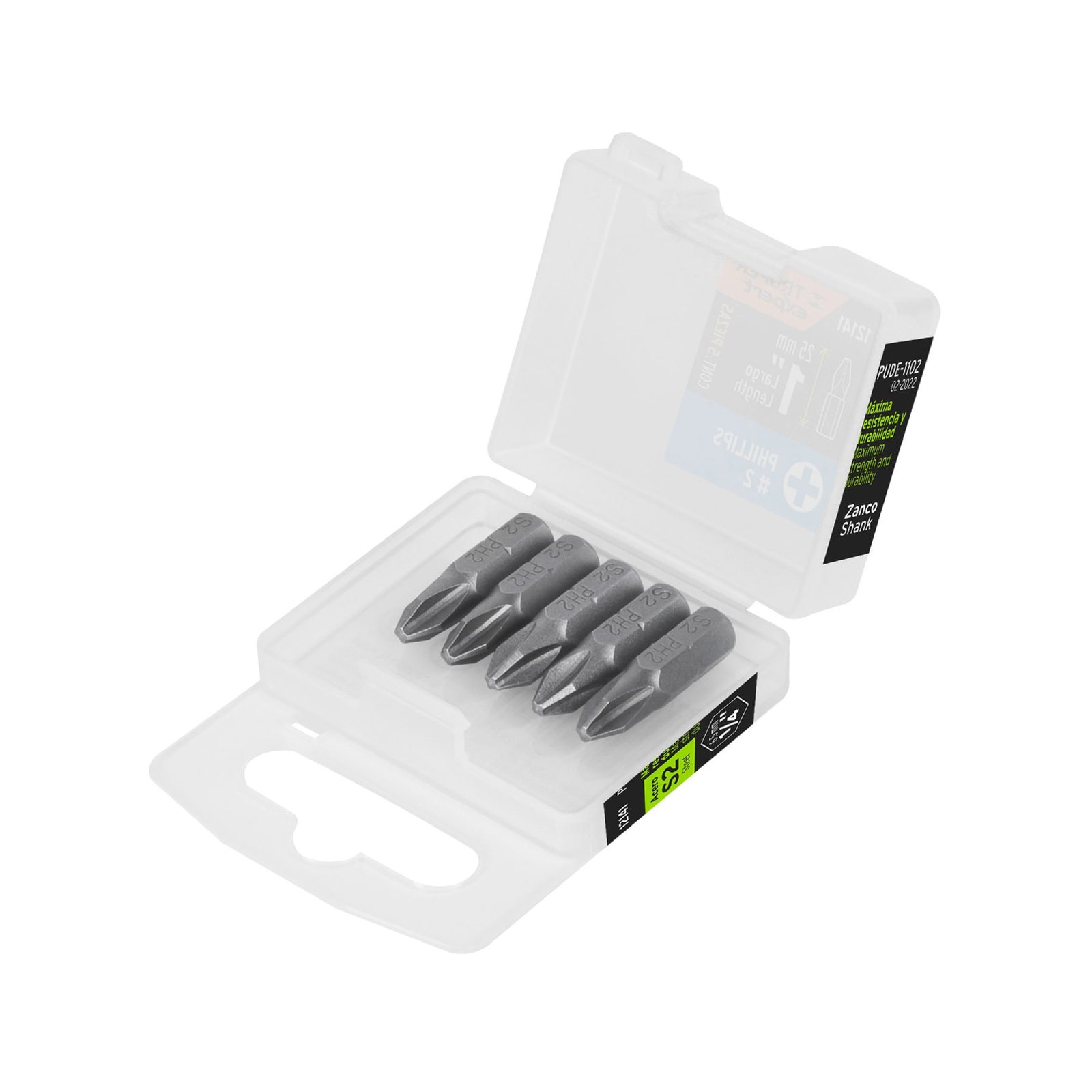 JGO 5 PUNTAS P/DESAT PH2 1" PUDE-1102 TRUPER