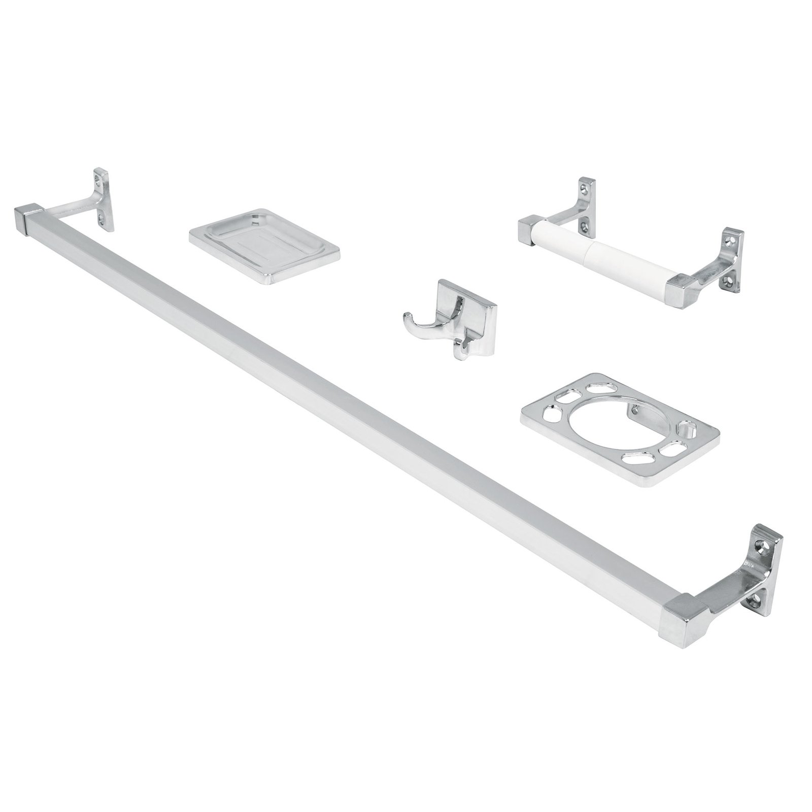 JGO. ACCESORIOS P/BAÑO 5PZ BASIC J-900 FOSET-TRUPE