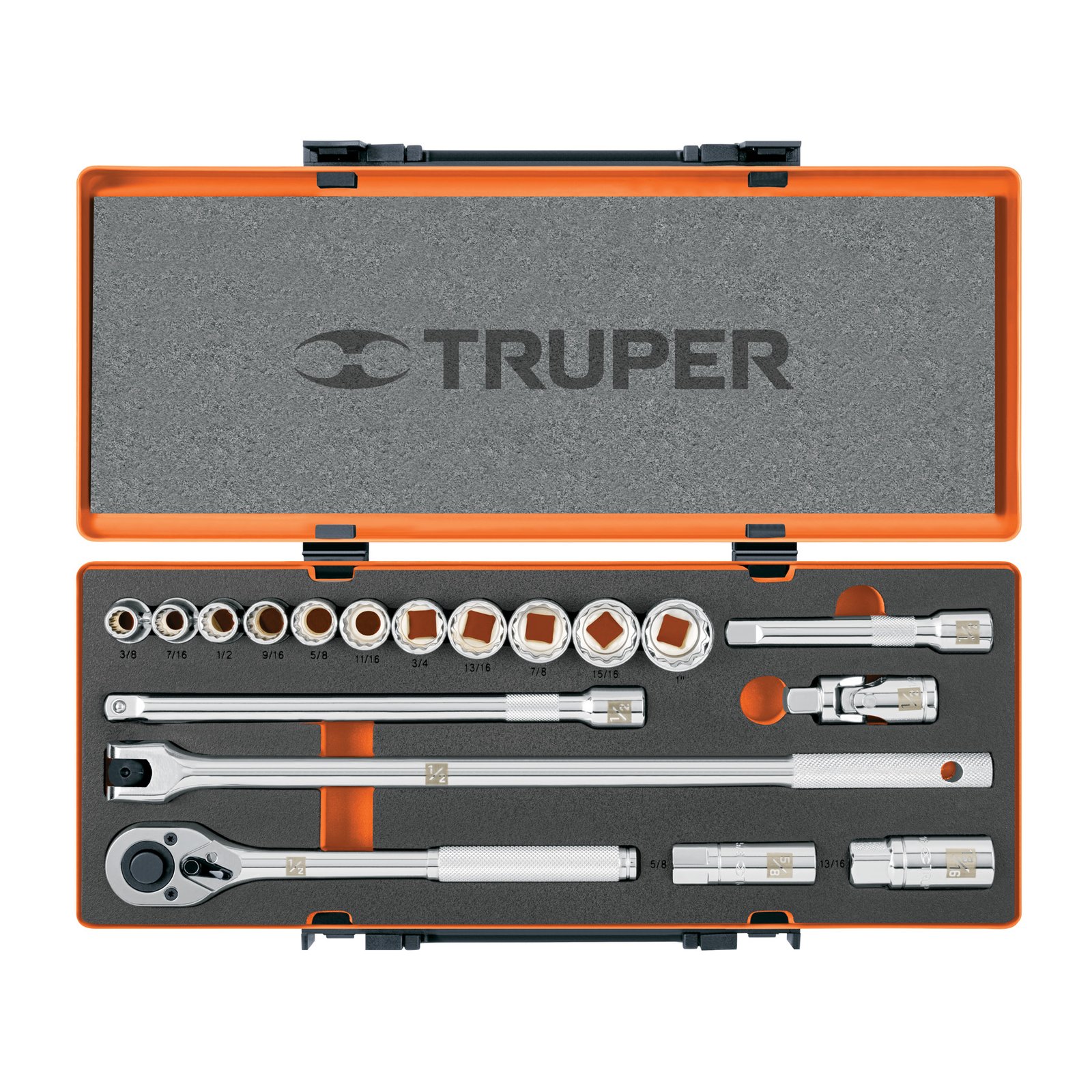 JGO. CUBOS TRUPER PULGADAS#JD-1/2 X 19P D-70