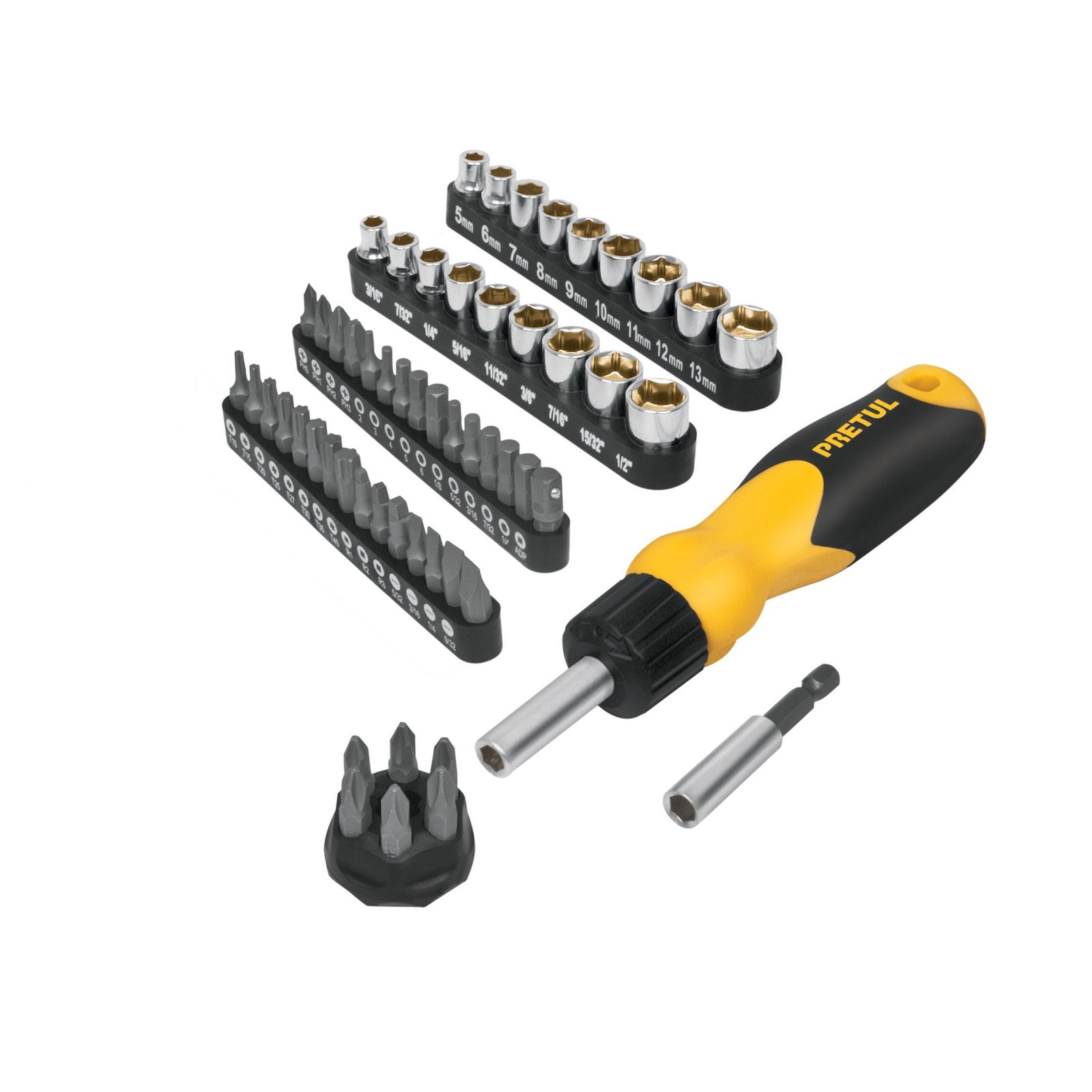 JGO. DESARMADOR DE MATRACA 61PZAUTO-61