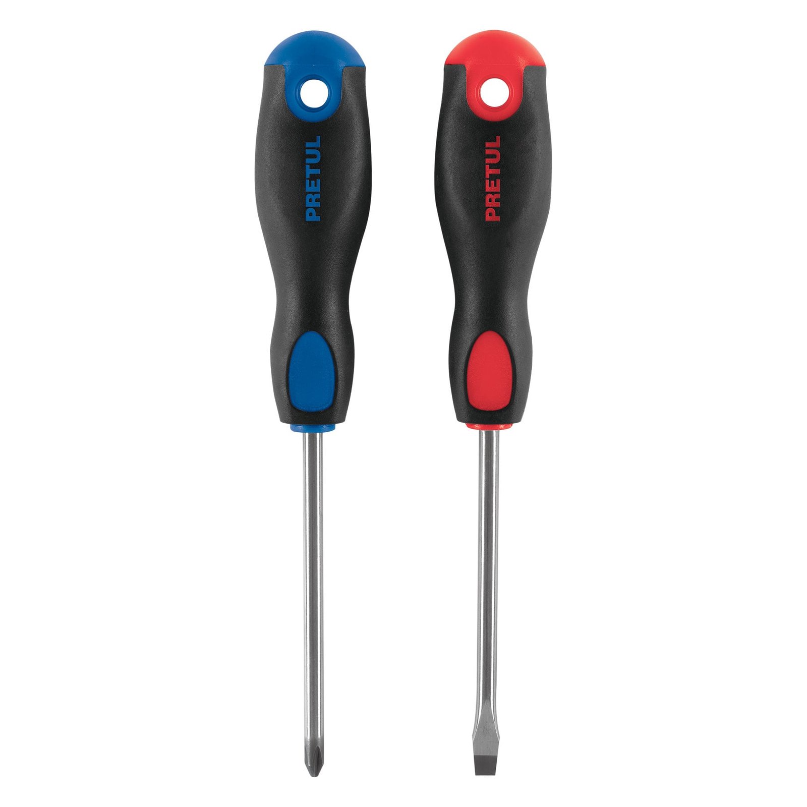 JGO. DESATORNILLADOR 2pz PVC DUO-1/4X4BP PRETUL