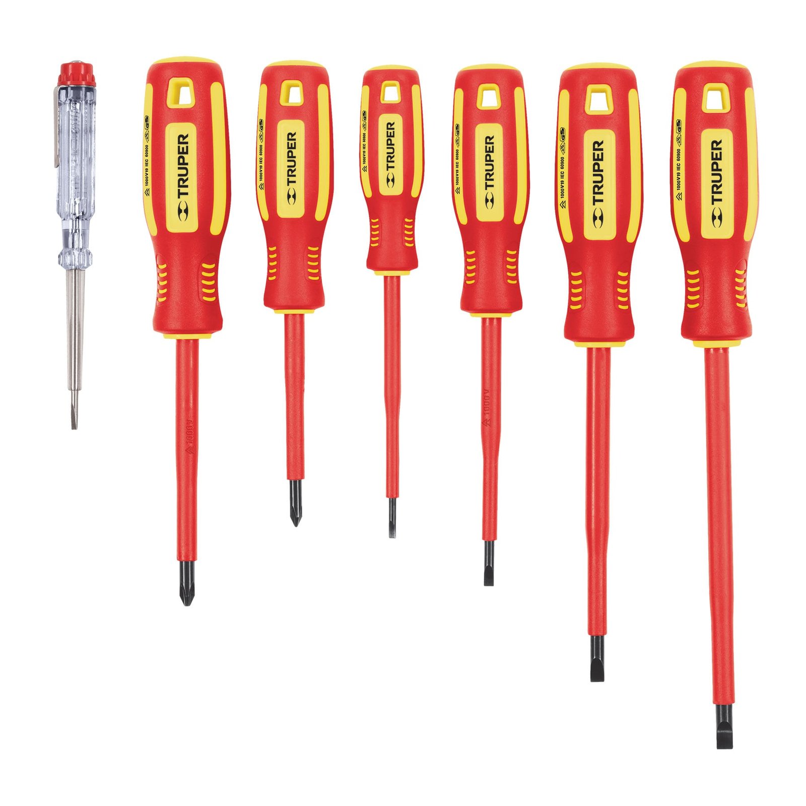 JGO. DESATORN DIELECTRICO C/PROBADOR DTJ-7D TRUPER
