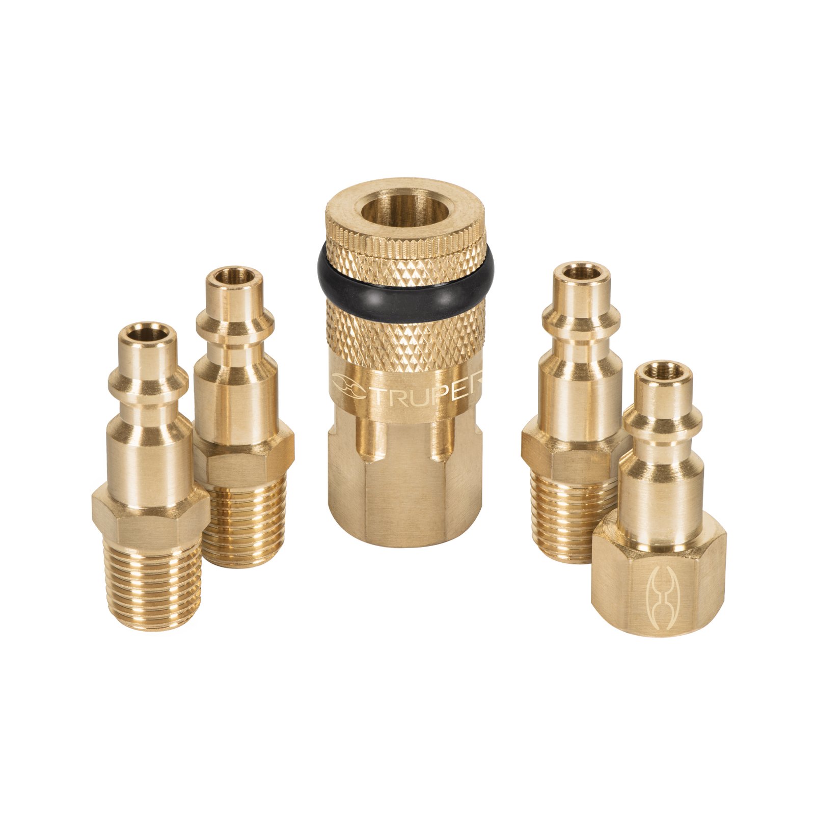 JGO. DE ACOPL P/MANG 1/4" 5pcsTRUPER CORAL-5 C-54