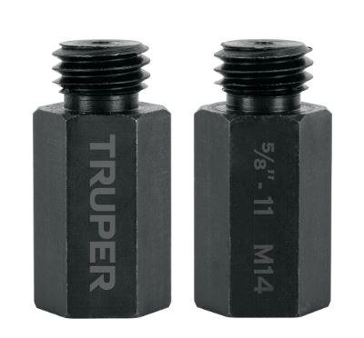 JGO DE ADAPT P/BASE PULIDORA 5/8" ADP-M14 TRUPER