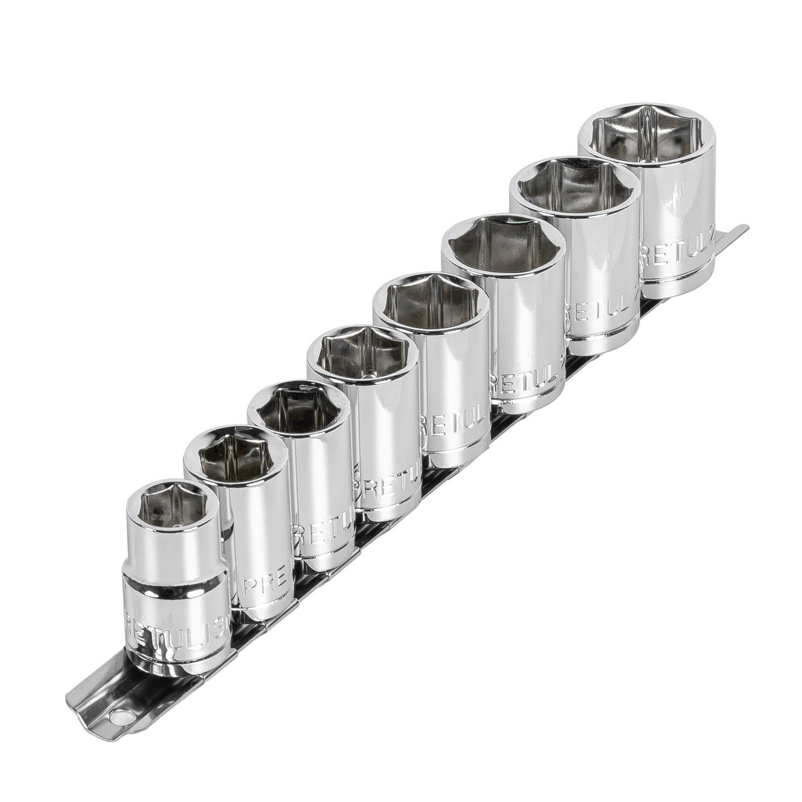 JGO. DE CUBOS MILIMET1/2" 8 PZ PRETUL