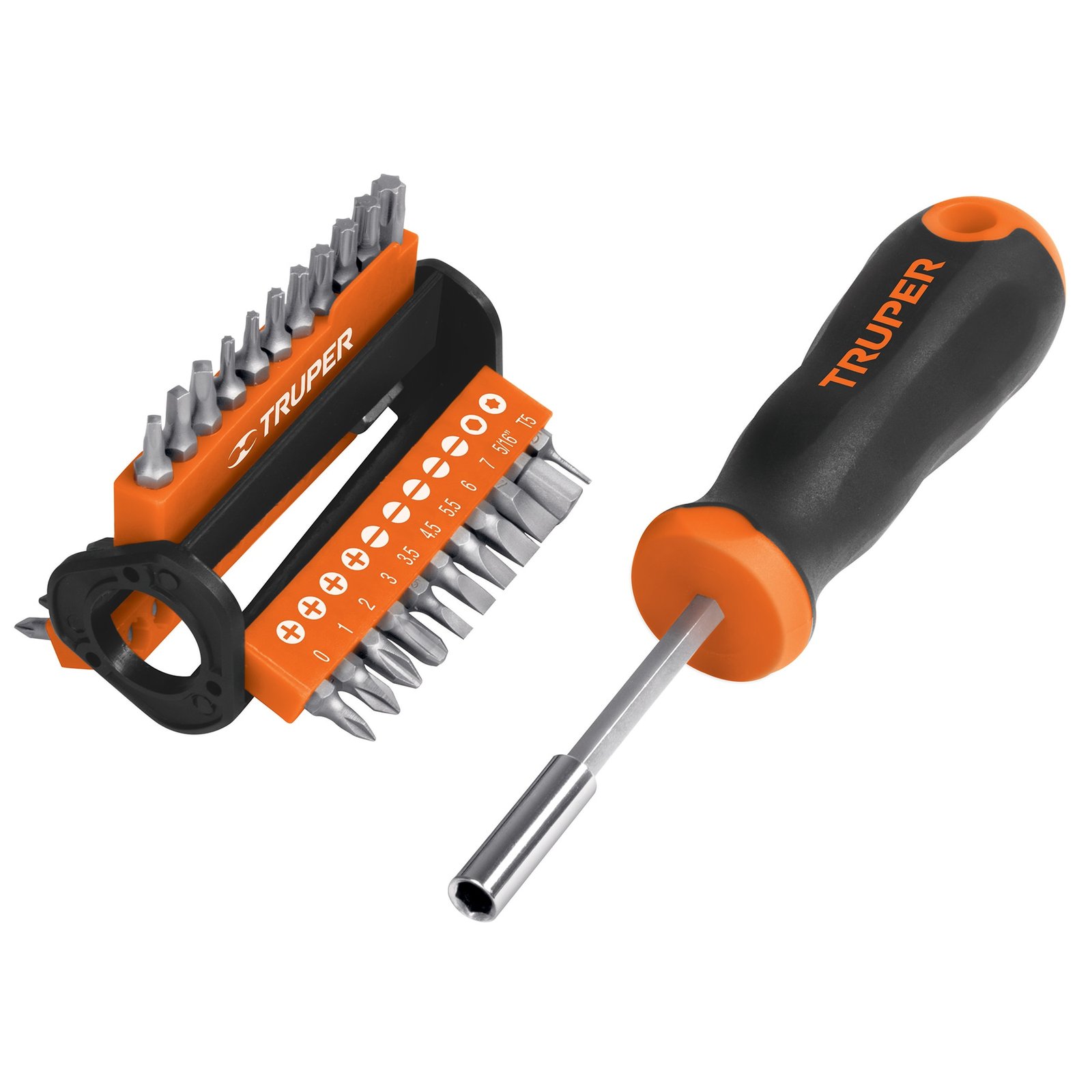 JGO. DE DESARMADOR CON 33 PUNTAS DMP-33 TRUPER