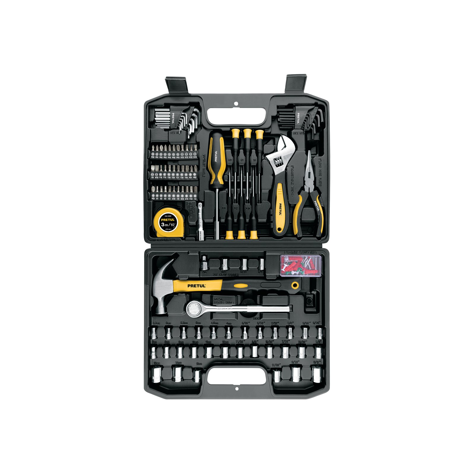 JGO. DE HERRAMIENTAS 104 PZAS SET-104 PRETUL