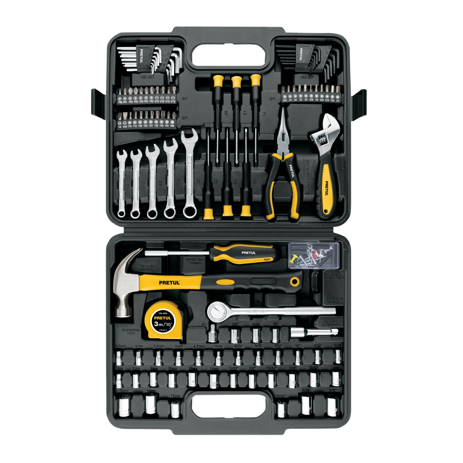 JGO. DE HERRAMIENTAS 109 PZAS SET-109 PRETUL