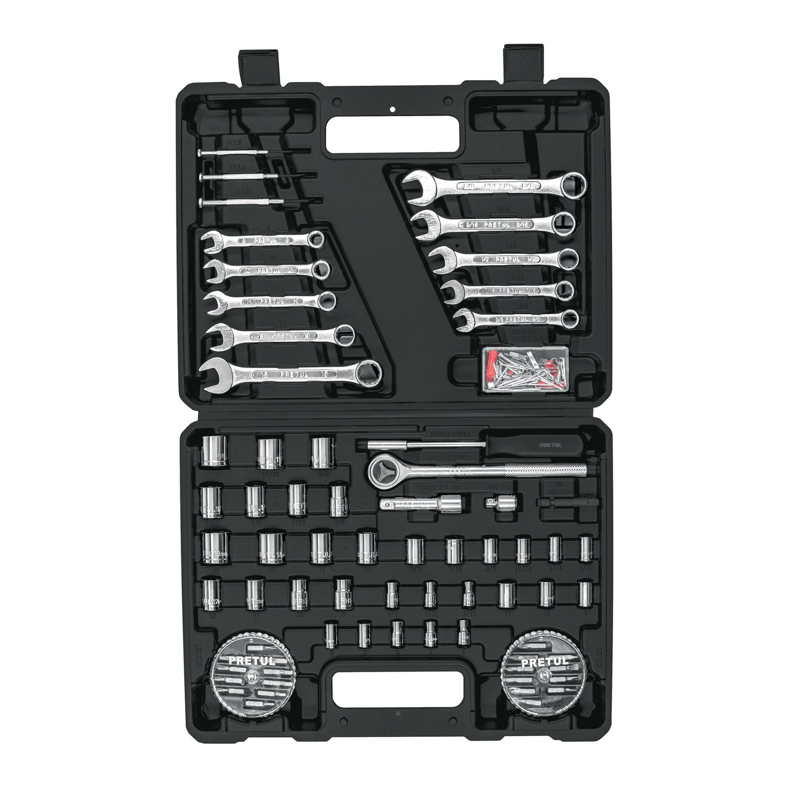 JGO. DE HTAS MECÁNICA 71 PIEZAS SET-100 PRETUL
