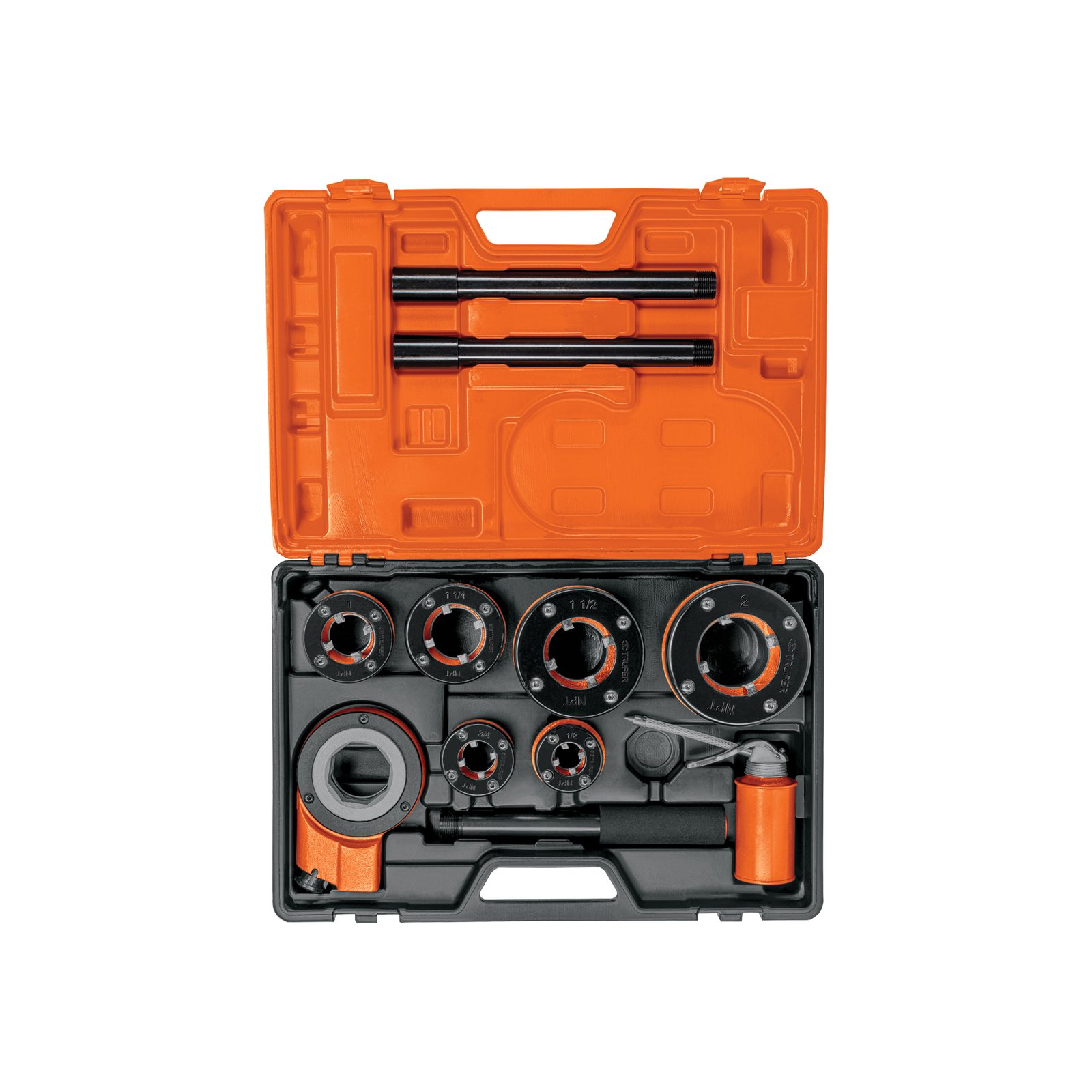 JGO. DE TARRAJAS PARA TUBO 8 PIEZAS TA-851