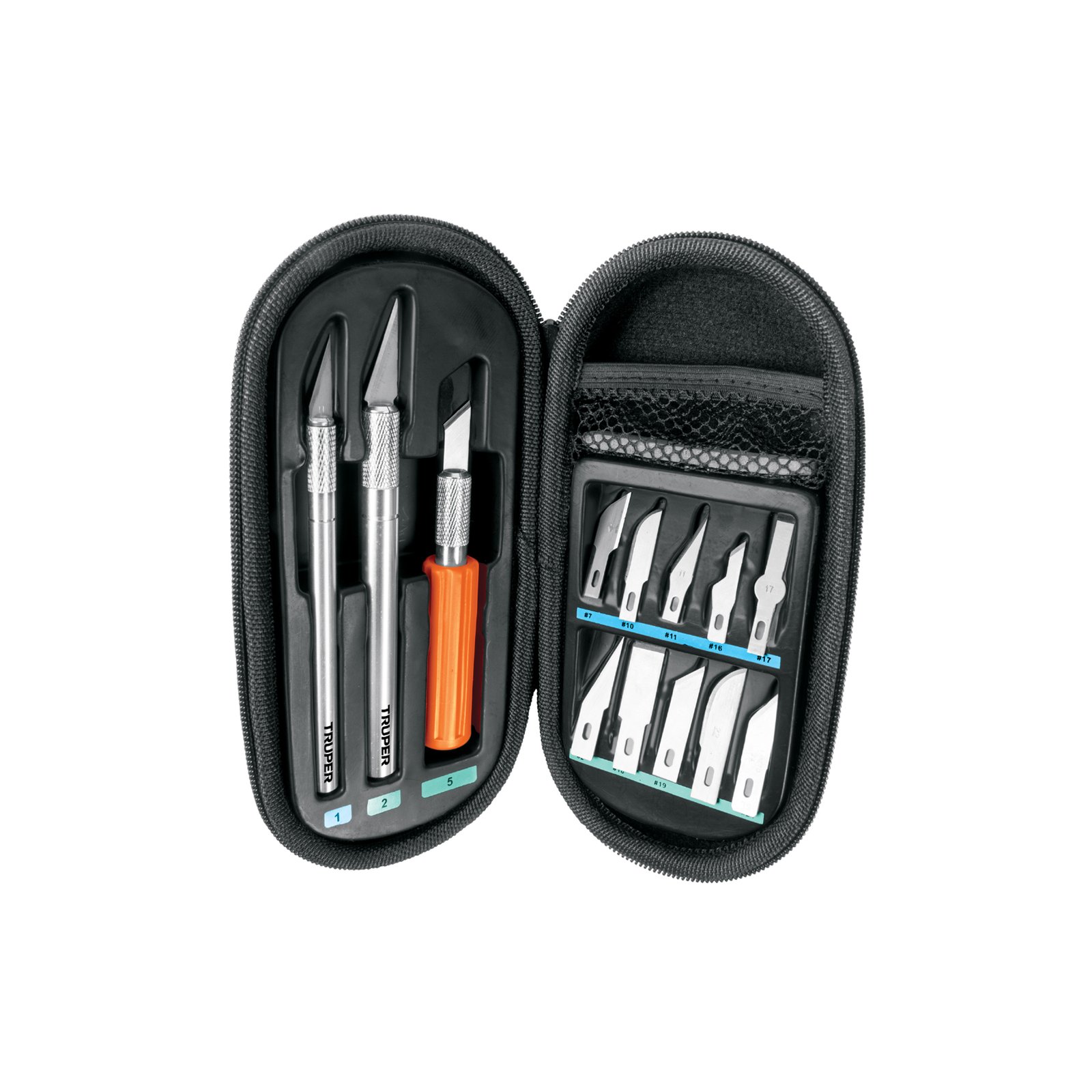 JGO. EXACTOS 10PZ C/ESTUCHE EXA-11 TRUPER