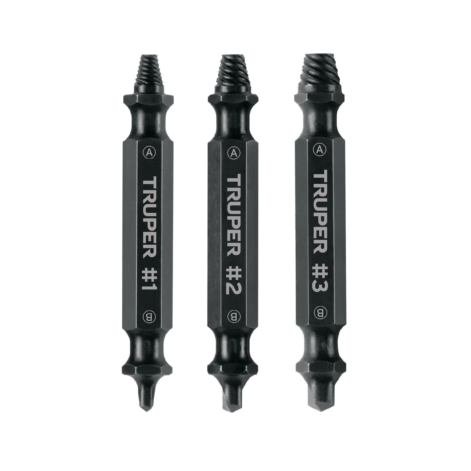 JGO. EXTRACTOR DE TORNILLOS 3PZ PUNE-3 TRUPER