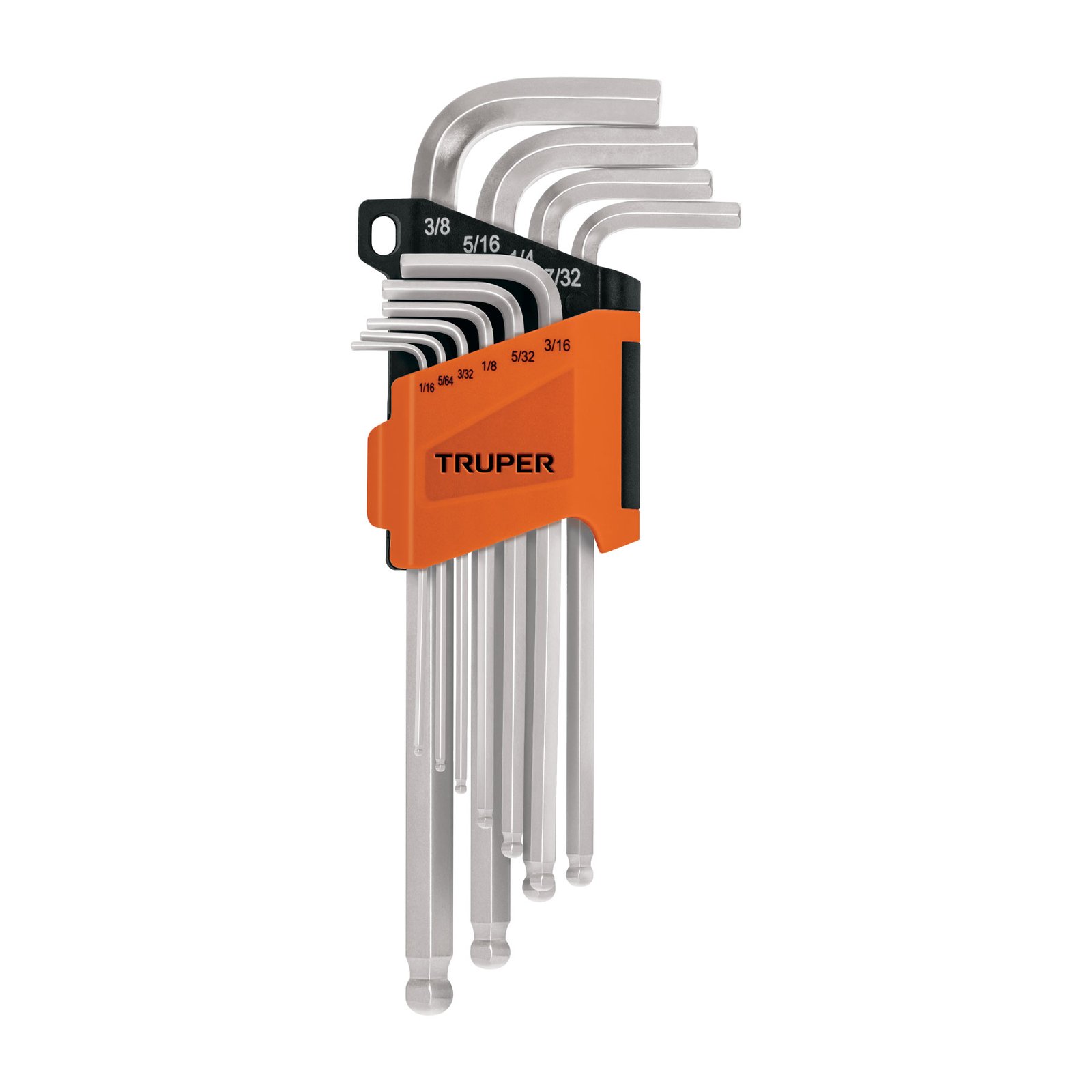 JGO. LLAVES ALLEN LARGAS 10PZ STD ALLX-10P TRUPER