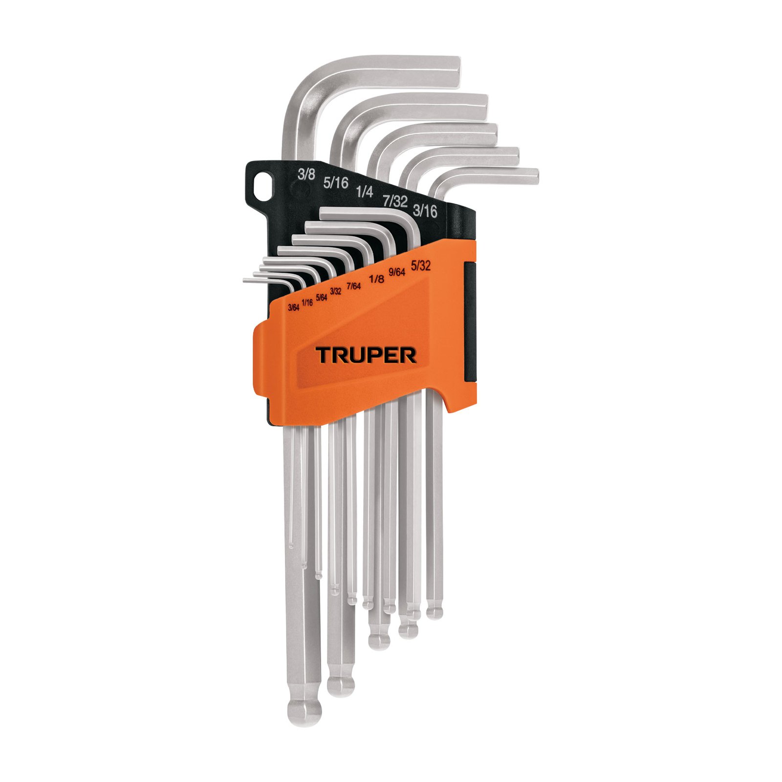 JGO. LLAVES ALLEN LARGAS 13PZ STD ALLX-13P TRUPER