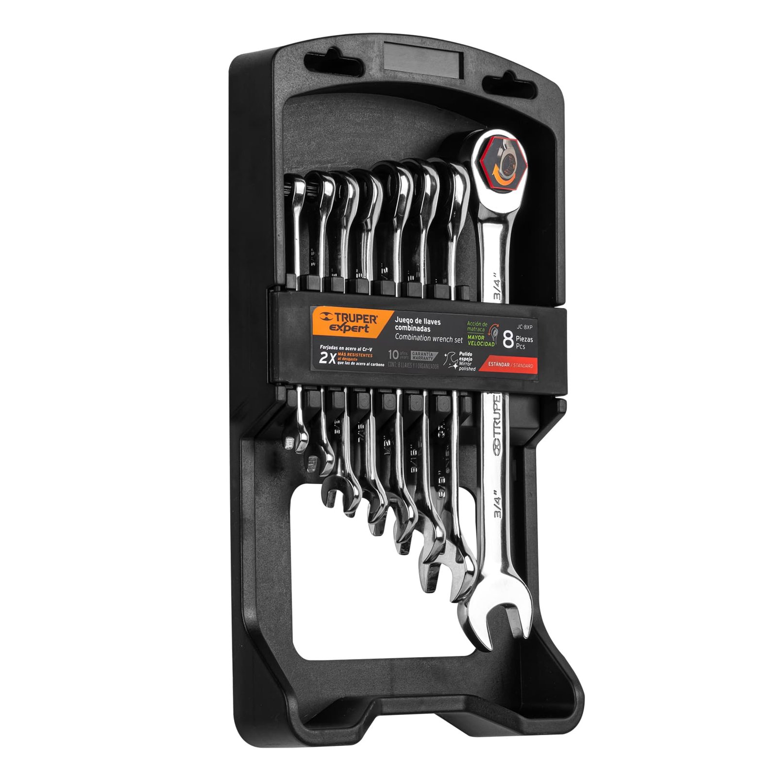 JGO. LLAVE COROFIJA 1/4-3/4 EXPERT JC-8XP TRUPER