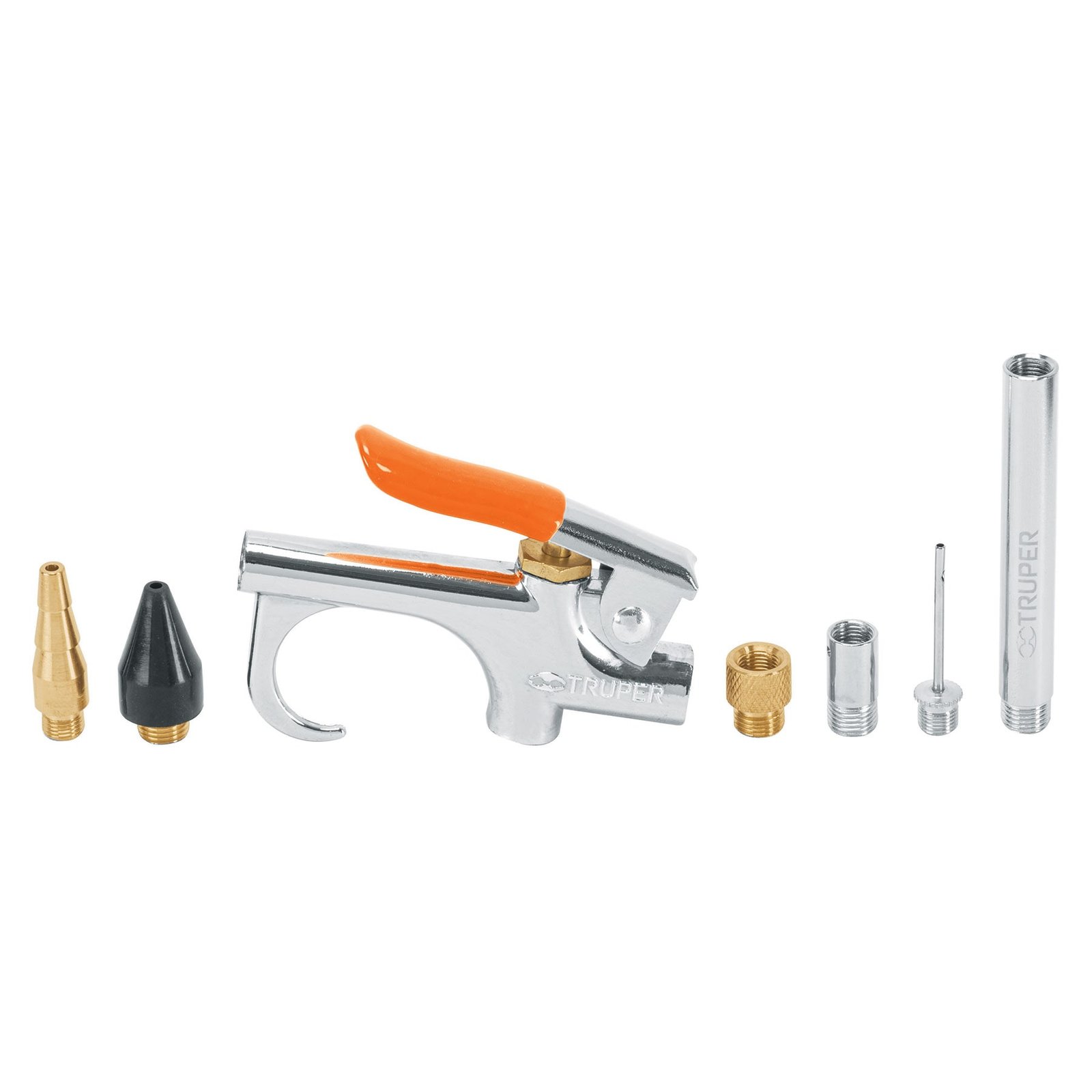 JGO. PISTOLA P/SOPLETEAR 6 BOQUILLAS JAN-7 TRUPER
