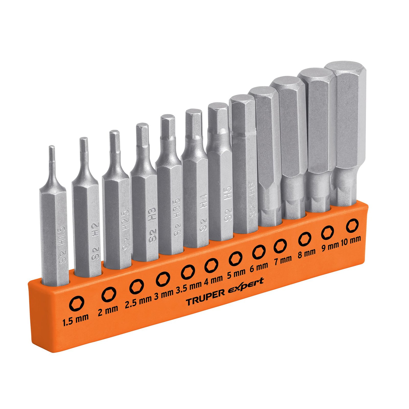 JGO. PUNTAS HEXAG COMBI 2" 12pzs PUDE-12H2M TRUPER
