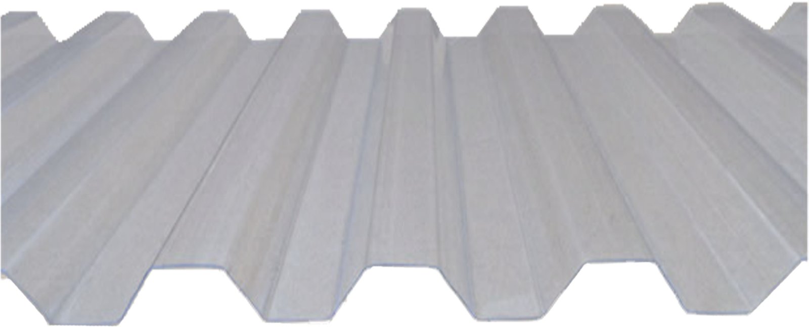 LAMINA P/TECHO POLI RECT I-101 0.80 108X366 CM TRA