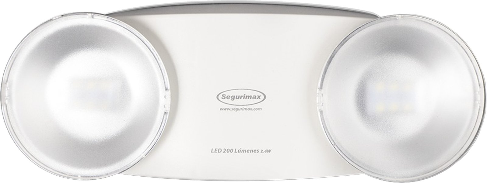 LAMPARA DE EMERGENCIA 200 LUMENS 2x1.2W SEGURIMAX