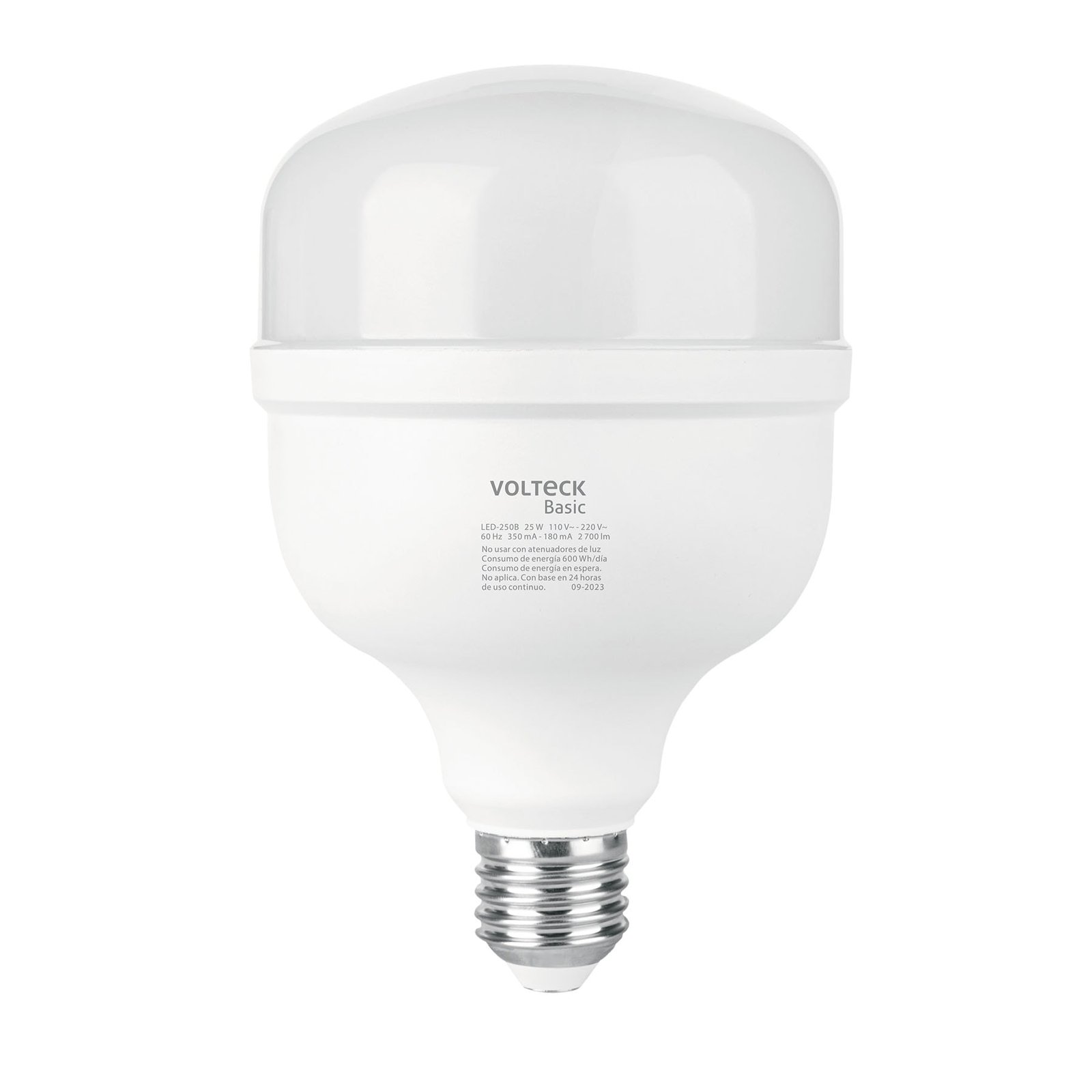LAMPARA LED ALTA POTEN 25W LED-250B VOLTECK BASIC