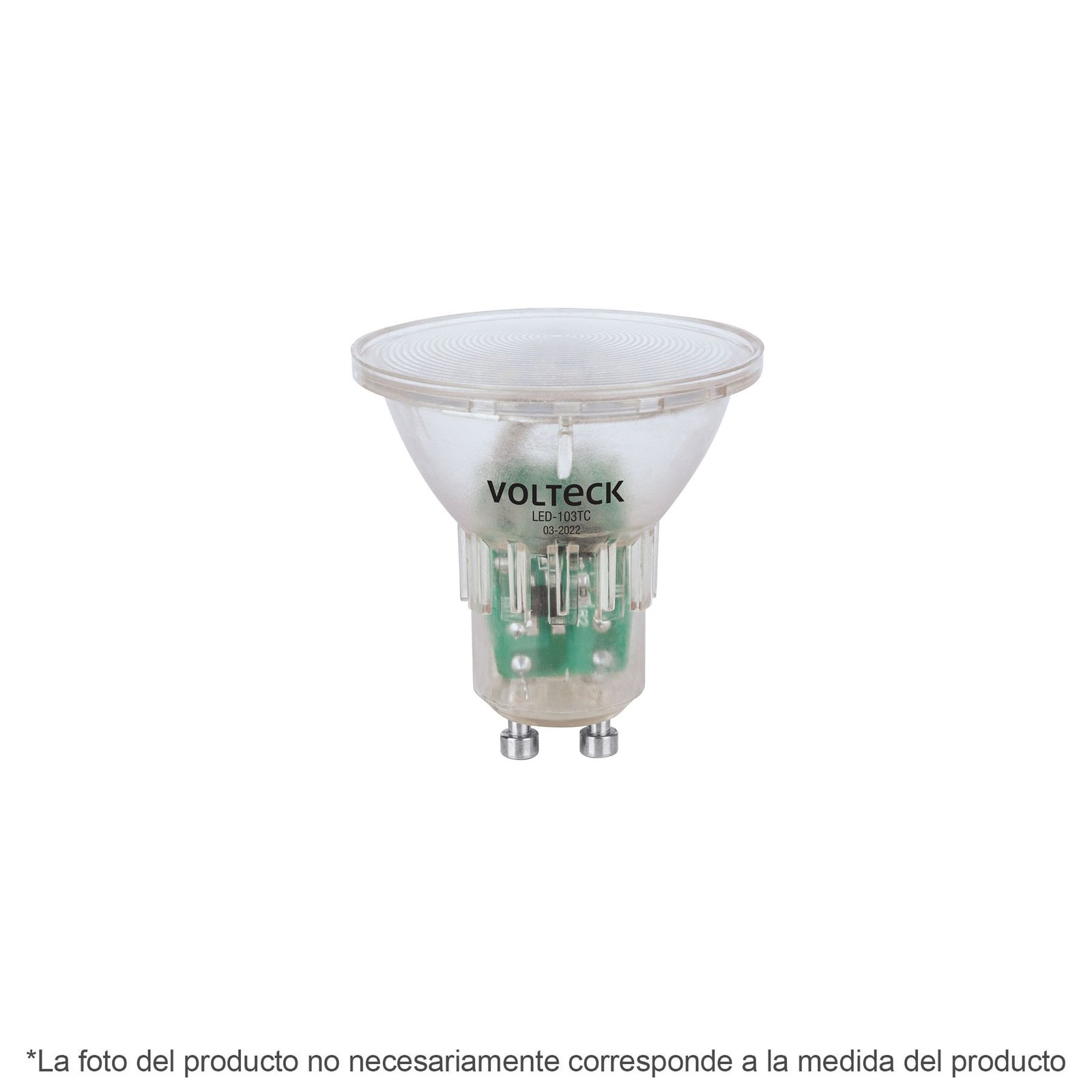 LAMPARA LED T/5X5.3 3W LUZ DIA LED-103TF VOLTECK