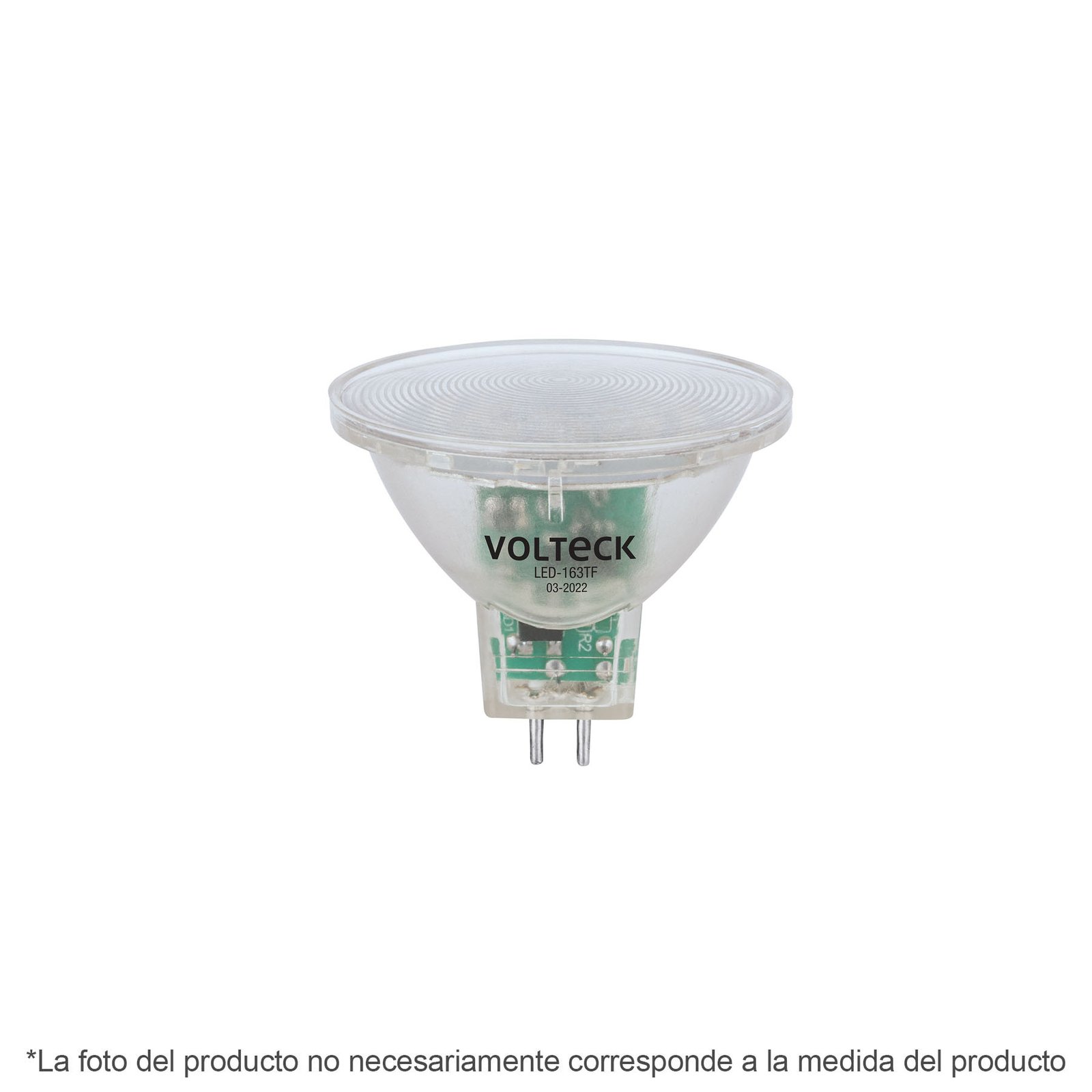 LAMPARA LED TIPO MR16 3W LUZ CAL LED-163TC VOLTECK
