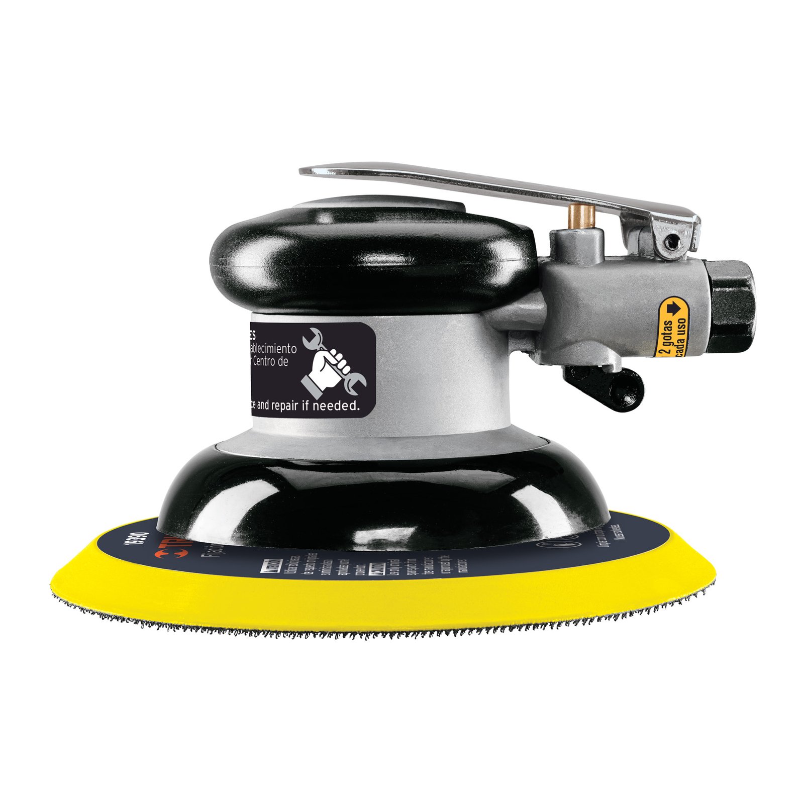 LIJADORA ORBITAL NEUMATICA 6" TPN-861-2 TRUPER