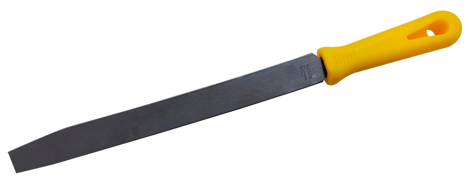 LIMA CUCHILLO LISA CORNETA CON MANGO 8"