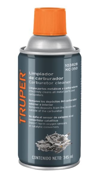 LIMPIADOR DE CARBURADOR 345ML 12oz KC-350 TRUPER