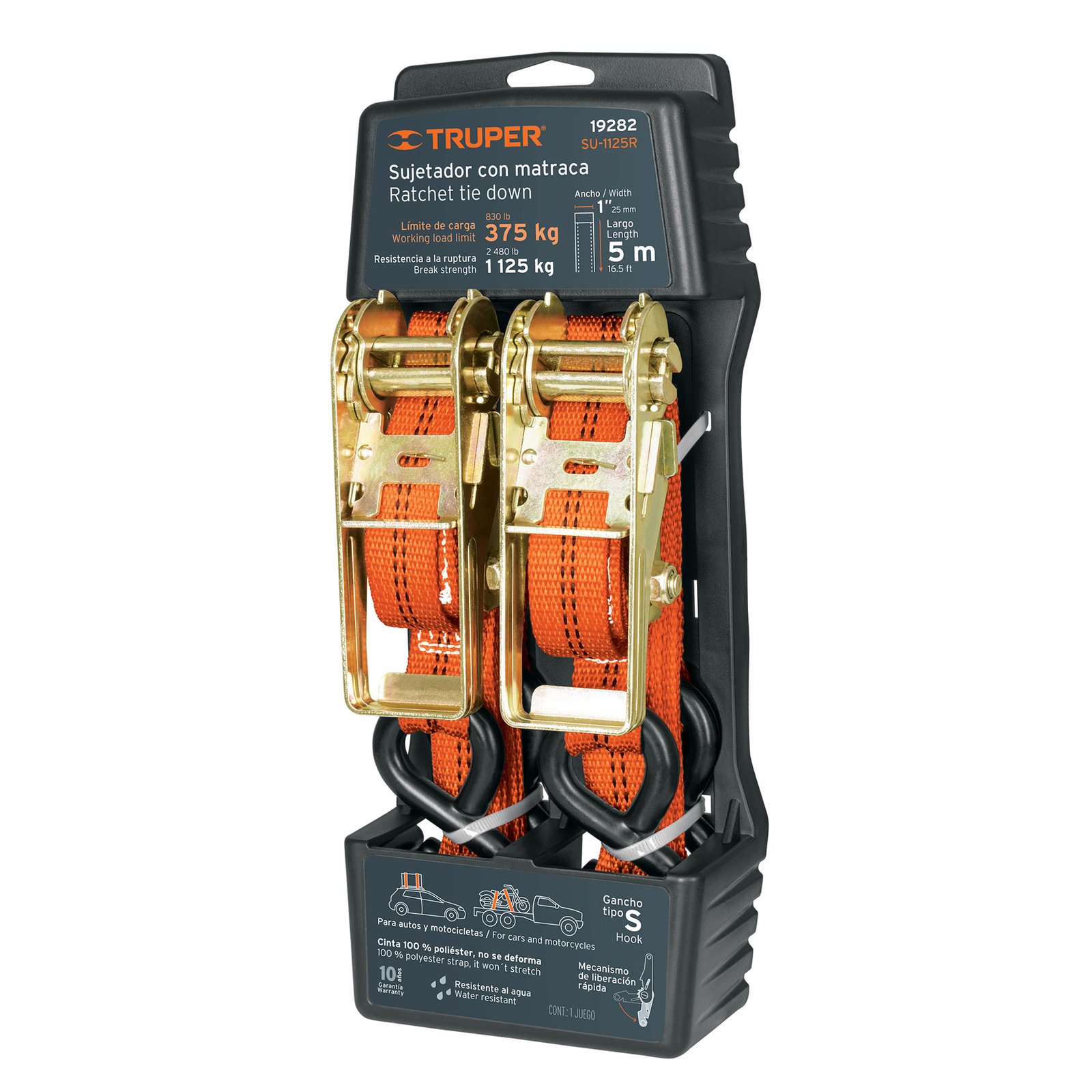 LINGA C/ RATCH TRUPER 4MTS # SU-1125R S-205