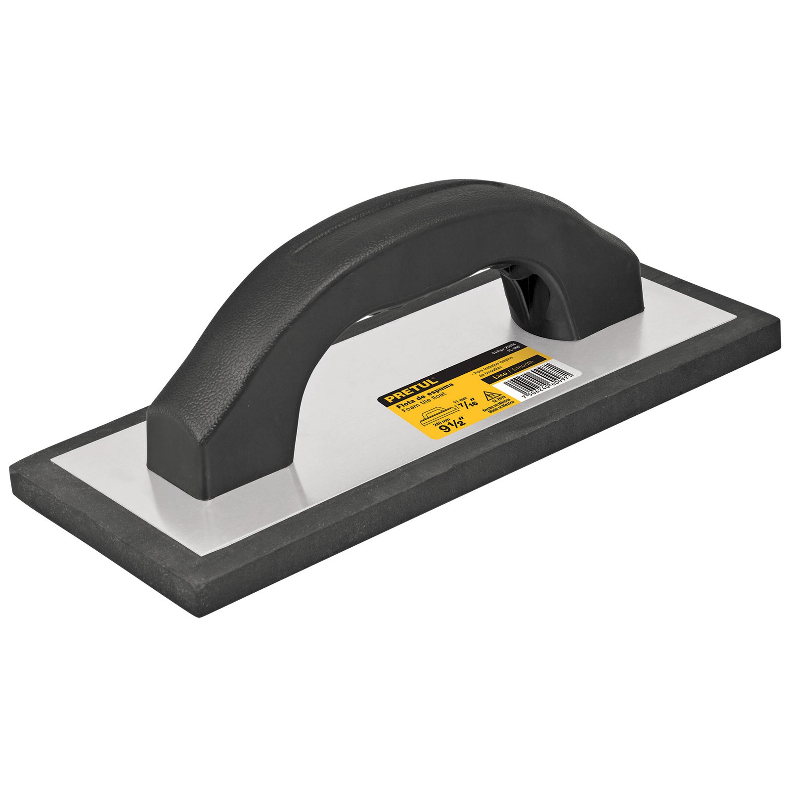 LLANETA C/ESPONJA 91/2"X7/16" FL-9NP PRETUL