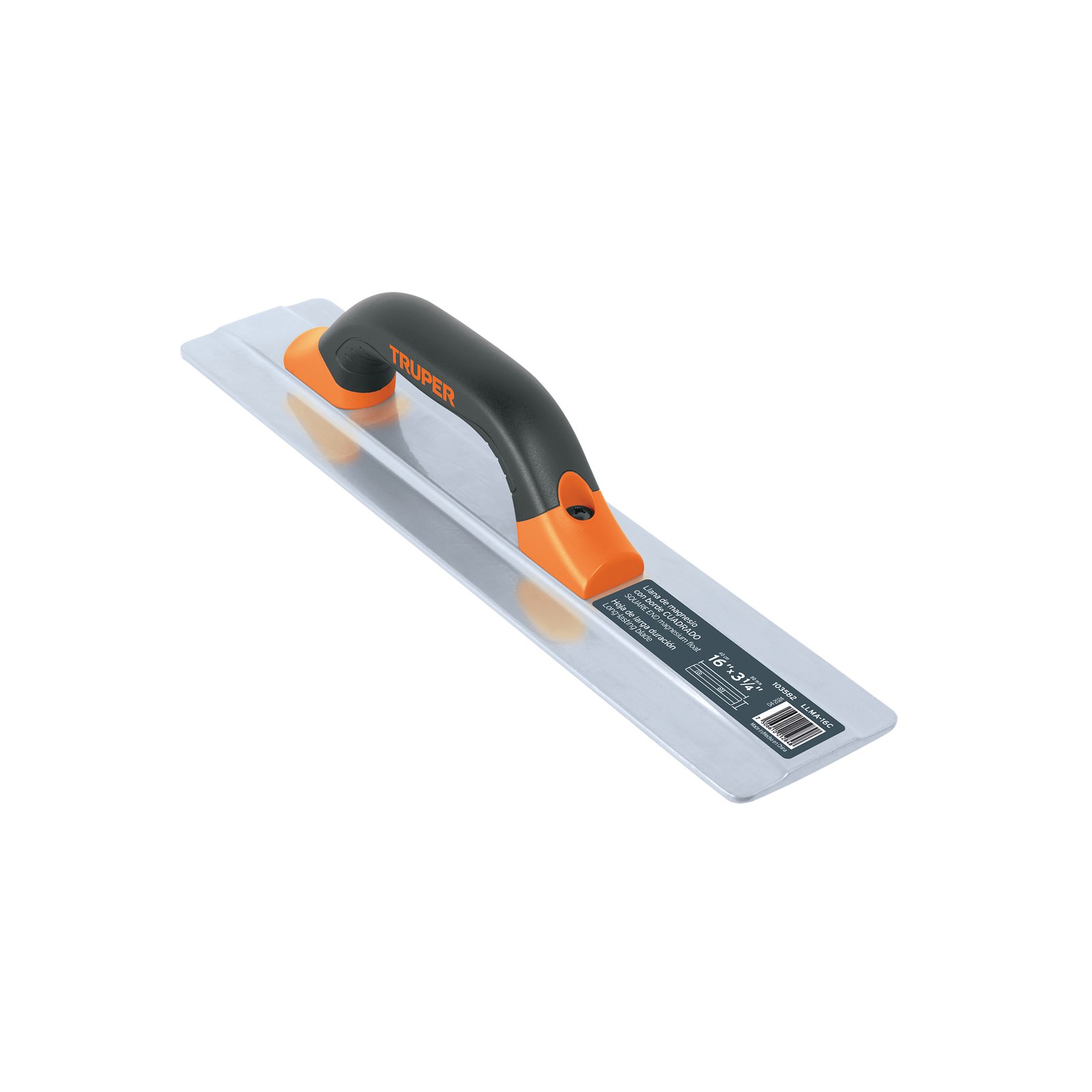 LLANETA MAGNESIO BORDE CUADRADA LLA-16C TRUPER