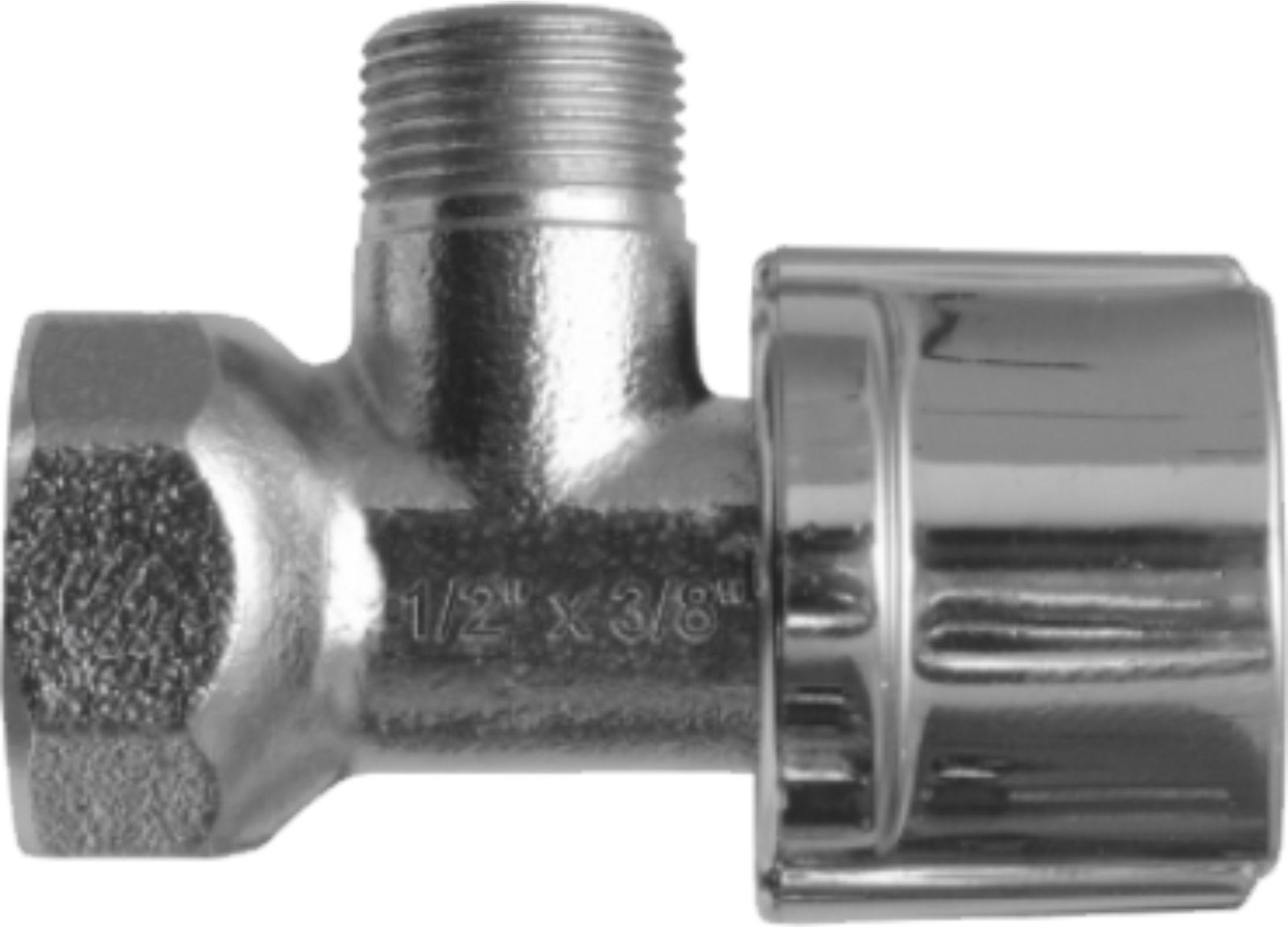 LLAVE DE CONTROL ESCUA 1/2"-3/8" IP-143 1/4V COFLE