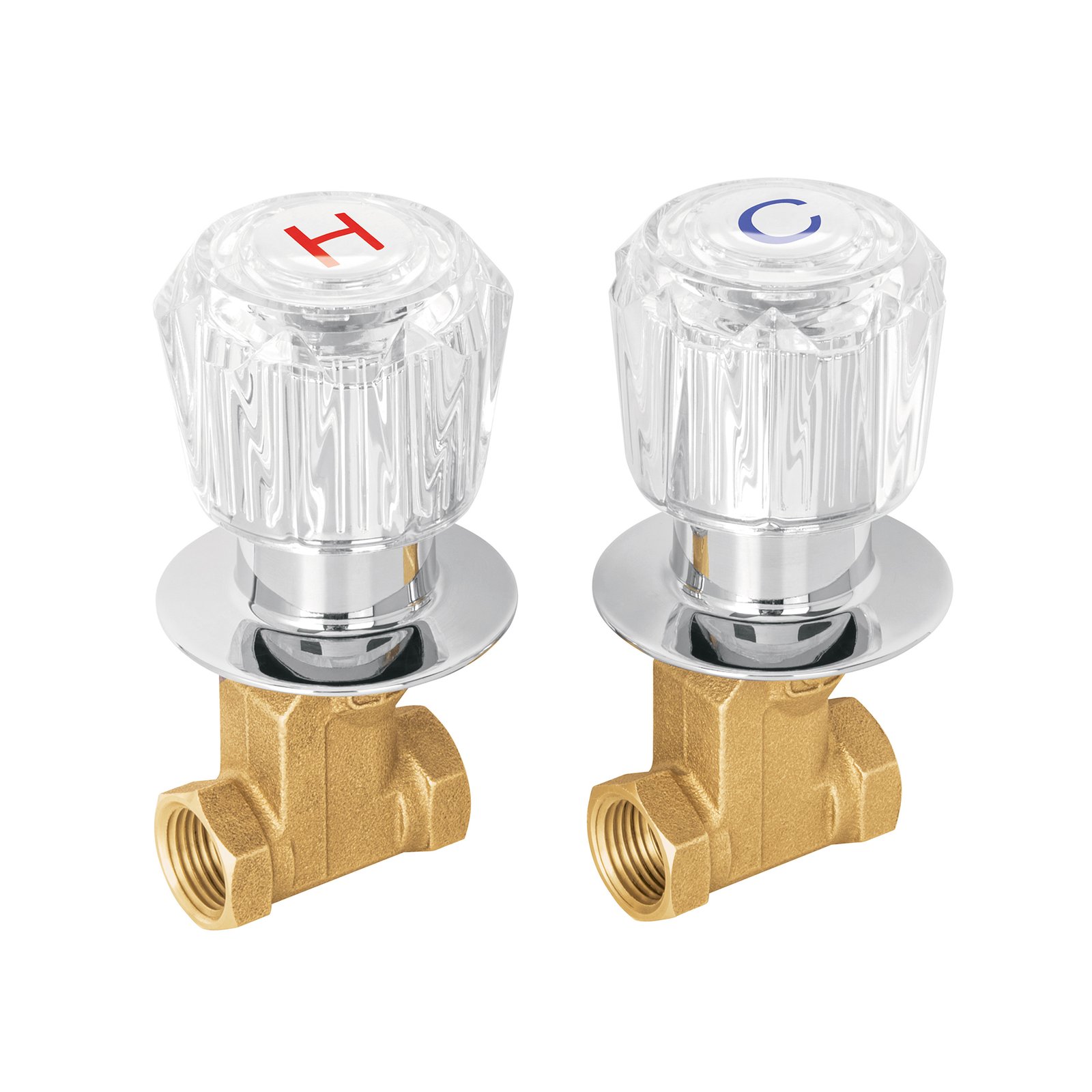 LLAVE EMP P/BAÑO 2XC ACR BASIC E-052A FOSET-TRUPER