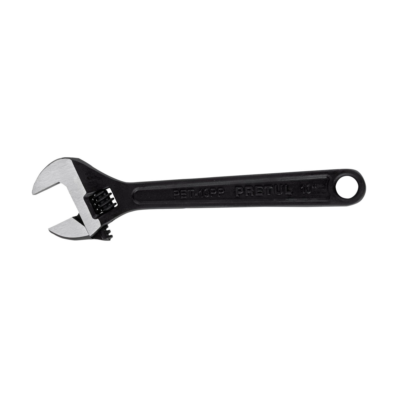 LLAVE FRANCESA 10" NEGRA PET-10PPB PRETUL
