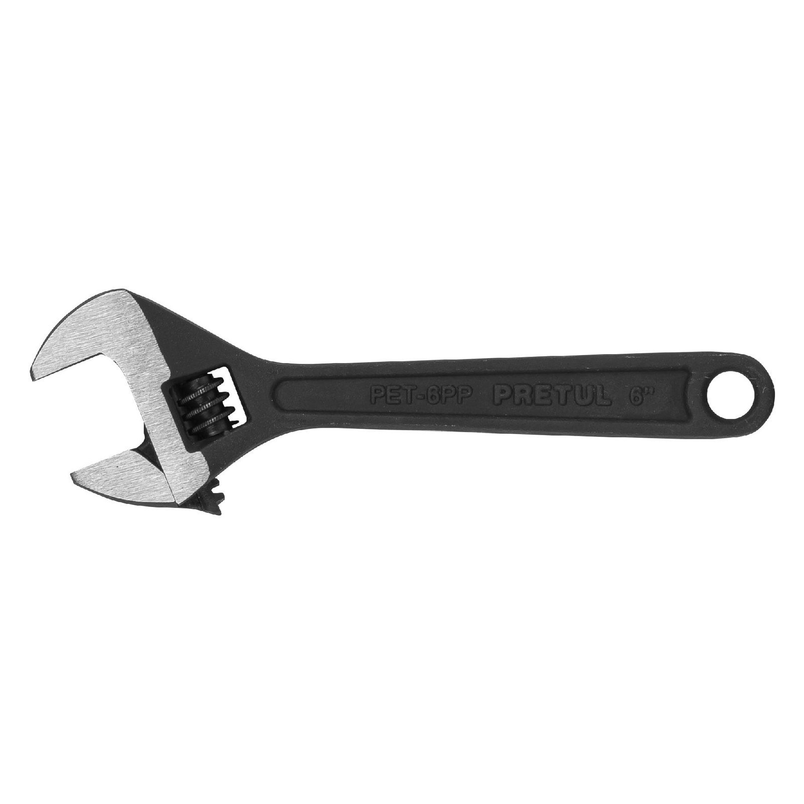 LLAVE FRANCESA 6" NEGRA PET-6PPB PRETUL