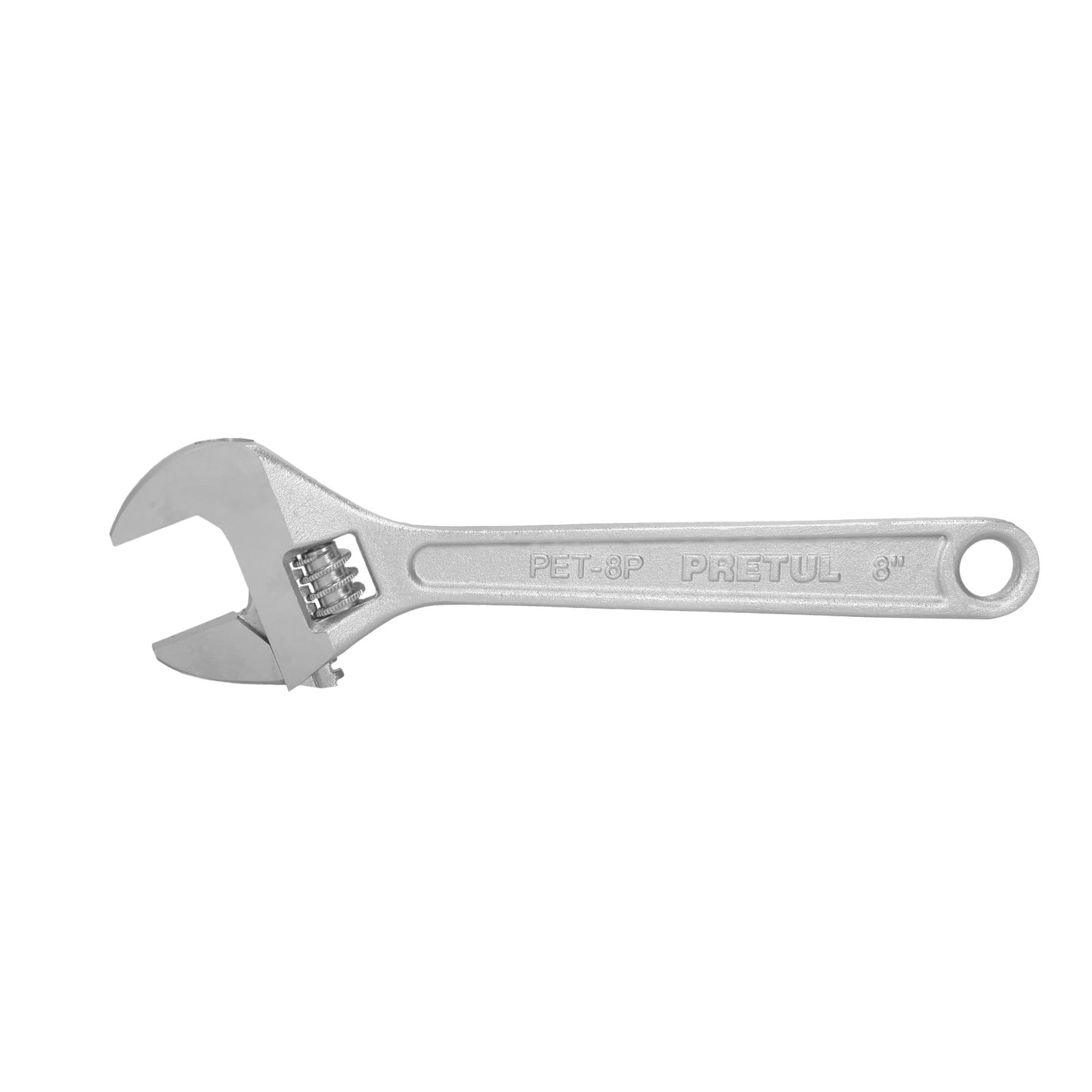 LLAVE FRANCESA CROMADA 8" PET-8PB PRETUL