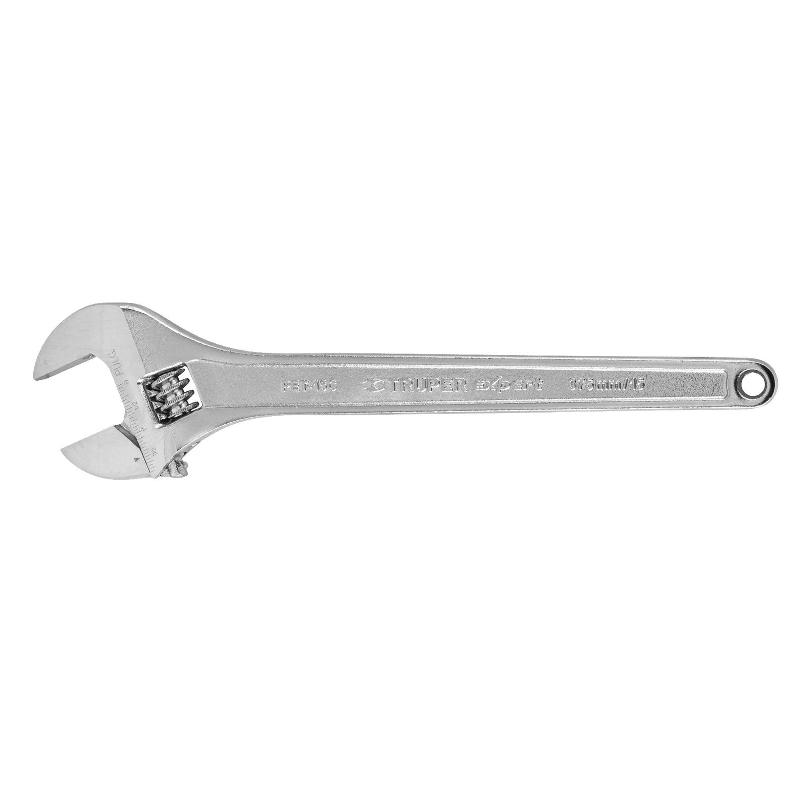 LLAVE FRANCESA CROMADA DE 15" PET-15C TRUPER
