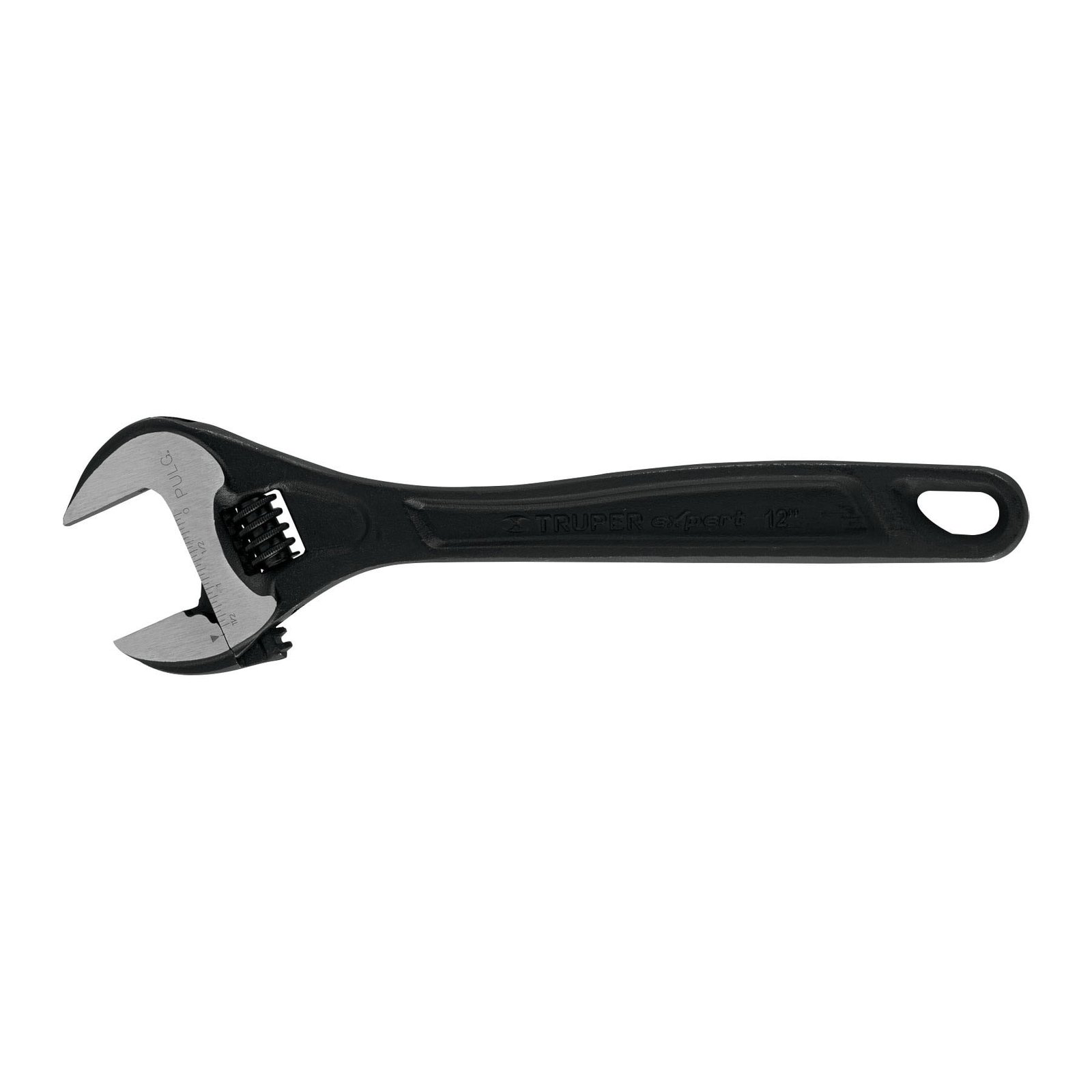 LLAVE FRANCESA 12" NEGRA TRUPER PET-12