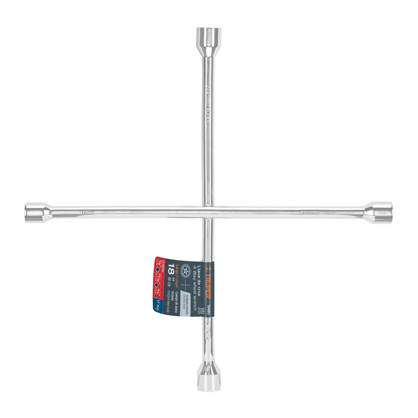 LLAVE RANA (CRUZ) 18" LLCR-18 TRUPER