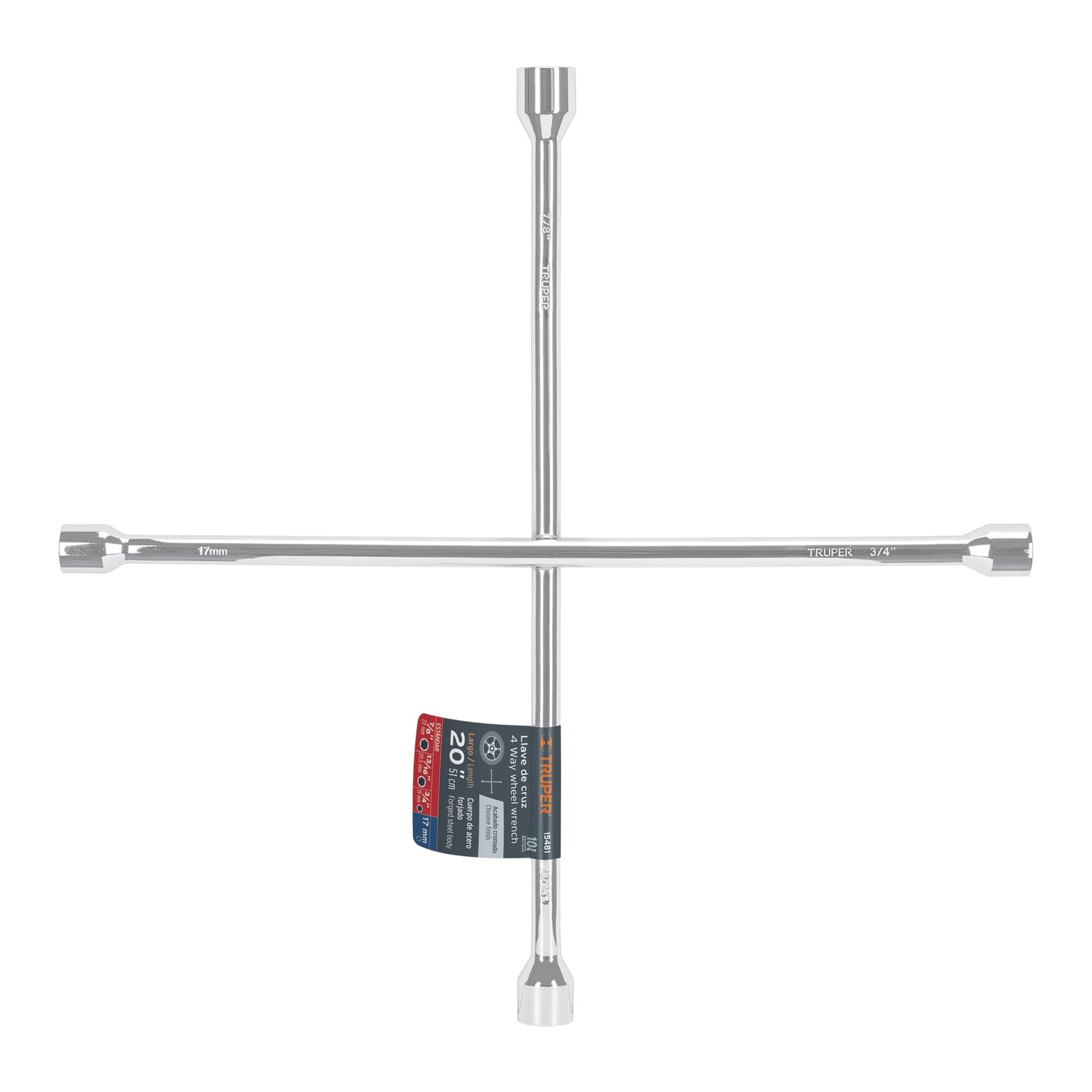 LLAVE RANA (CRUZ) 20" LLCR-20 TRUPER