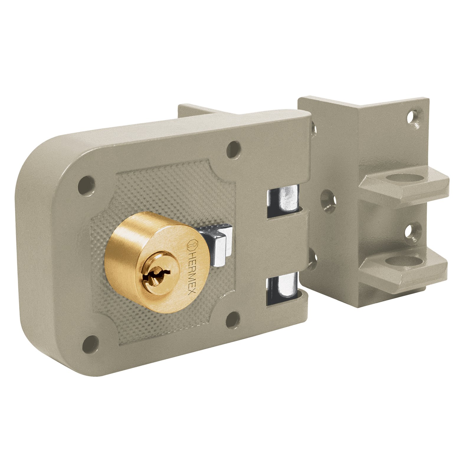 LLAVIN DOBLE CILINDRO DERECHO CS-65D HERMEX-TRUPER