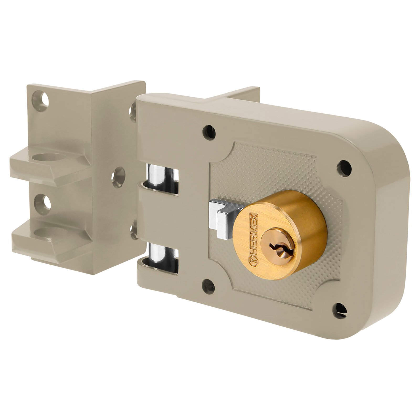 LLAVIN DOBLE CILINDRO IZQUIER CS-65I HERMEX-TRUPER
